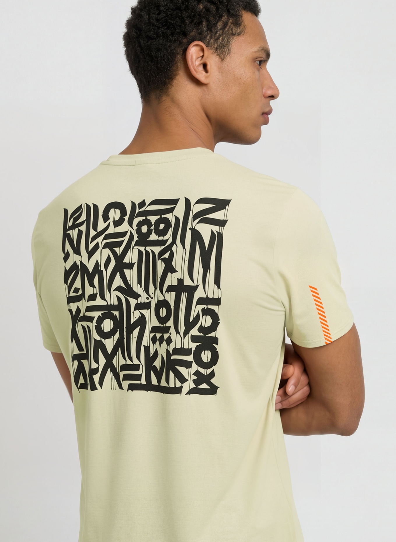 DYNAFIT T-shirt TRAIL: WIT / ZWART