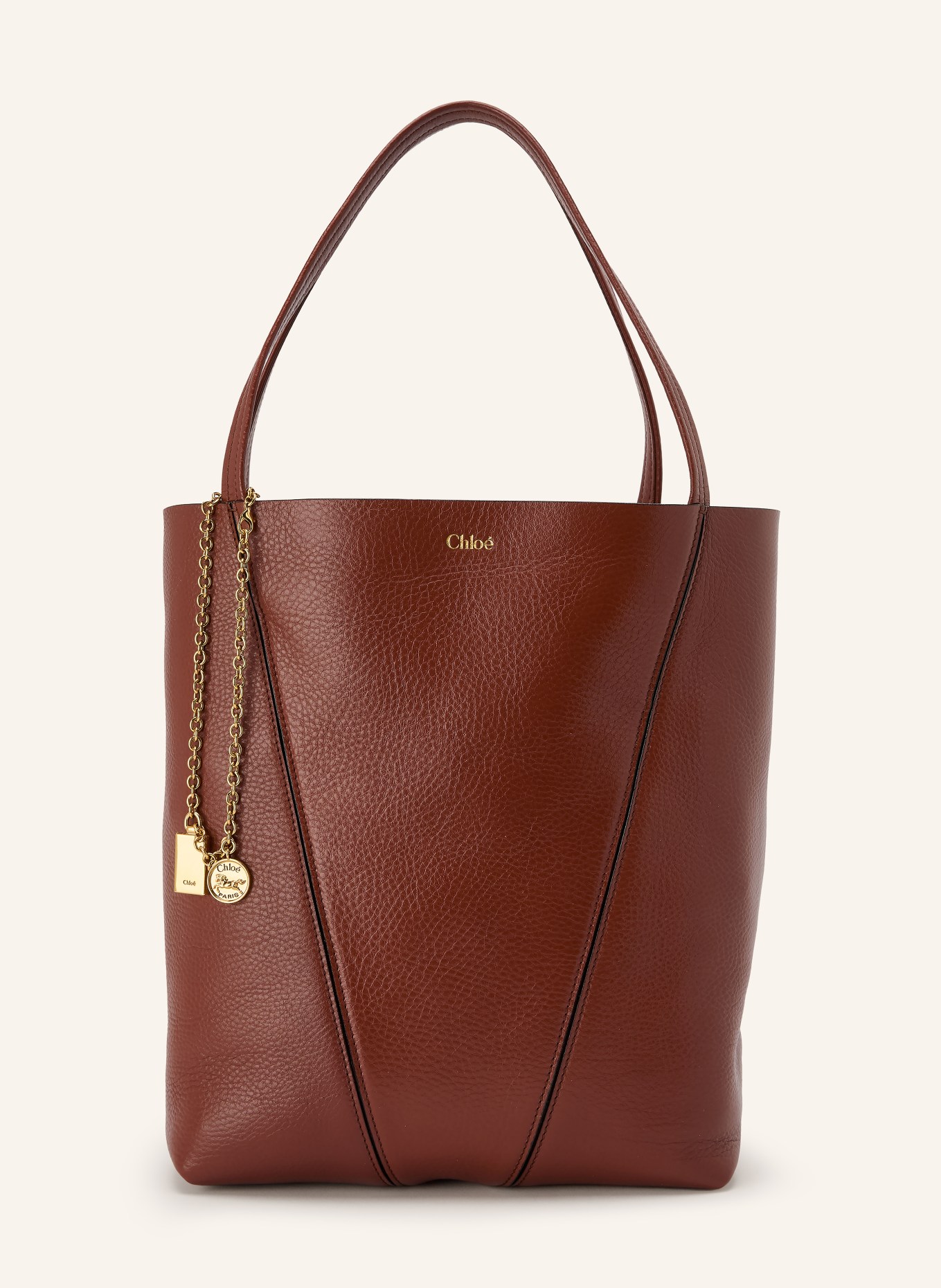 Chloé Sac à provisions SPIN: 26P Blushy Brown
