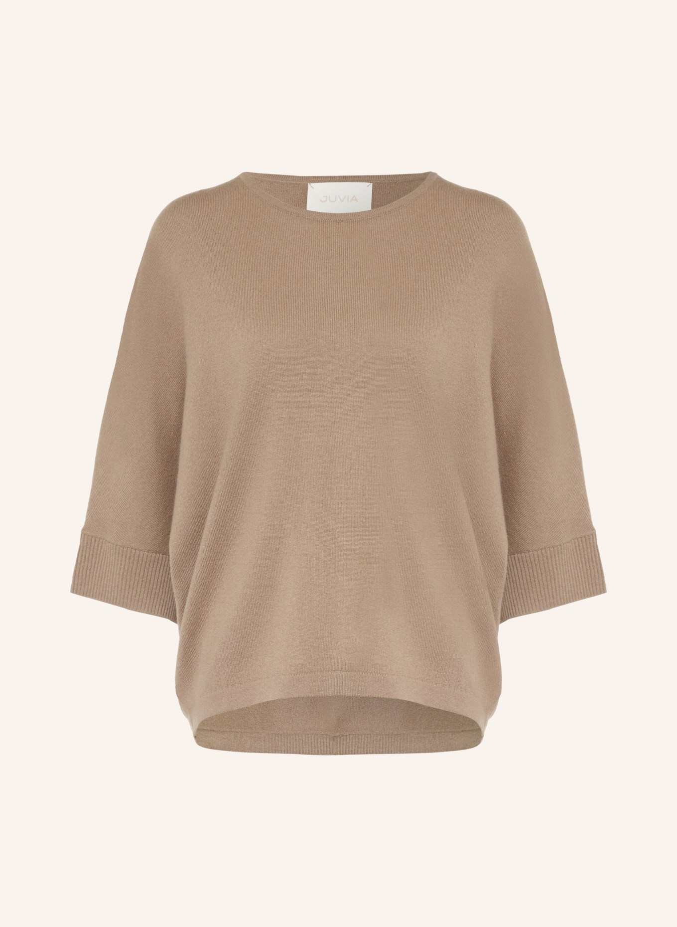 Juvia Pullover BLANCA mit 3/4-Arm: TAUPE