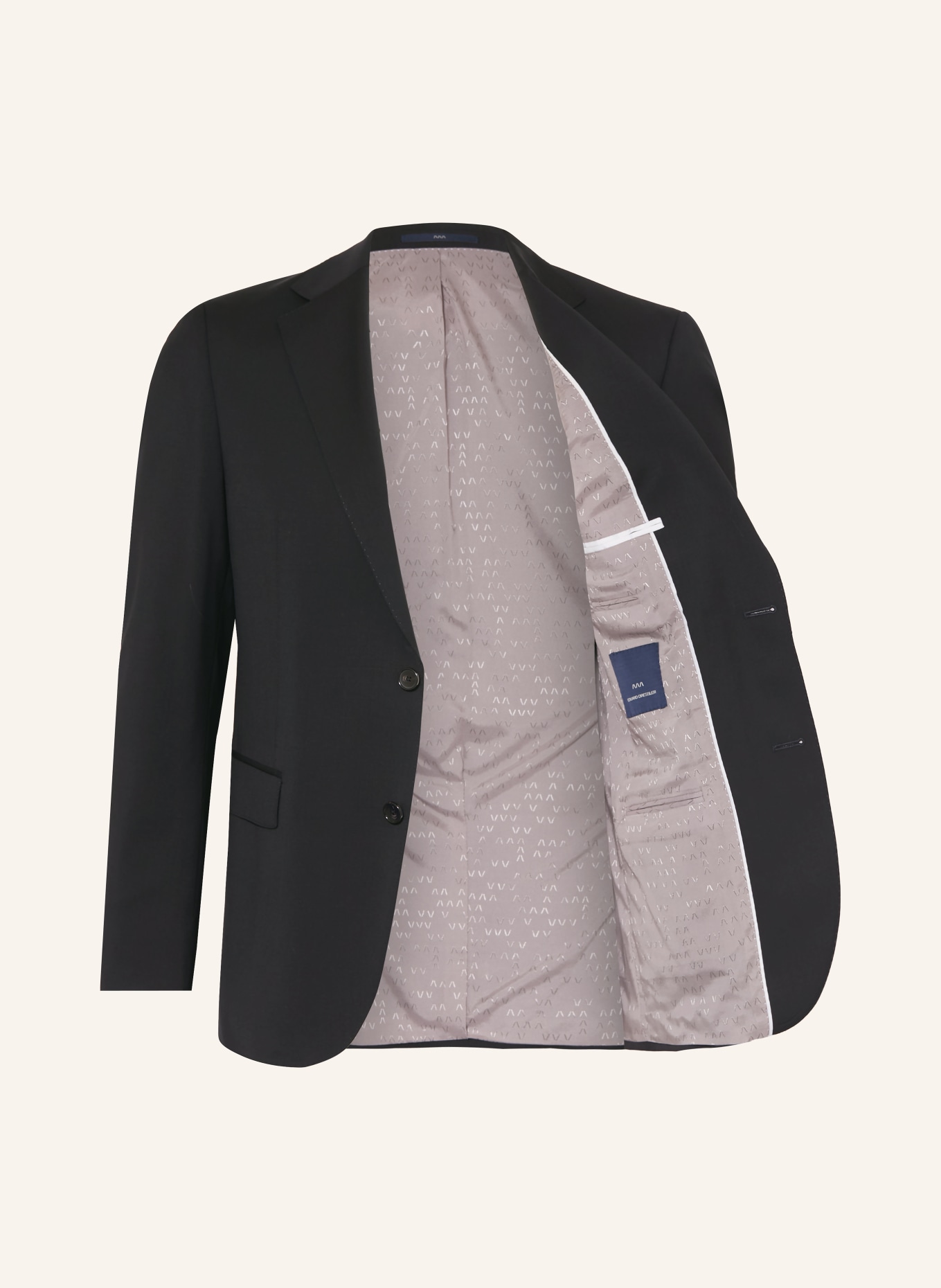 DRESSLER Pakjas Regular Fit: 001 SCHWARZ