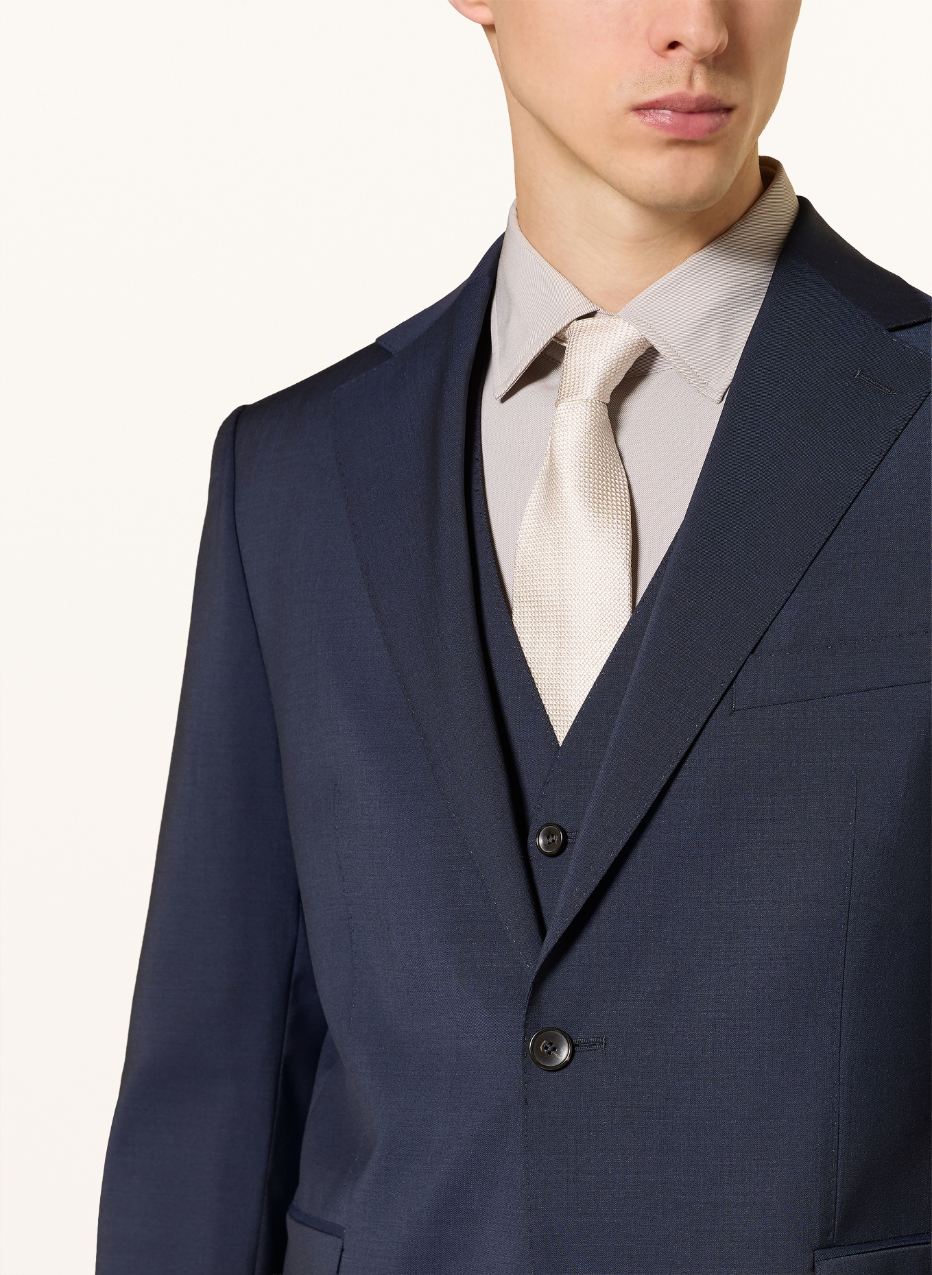 DRESSLER Veste de costume coupe classique: 046 DUNKELBLAU