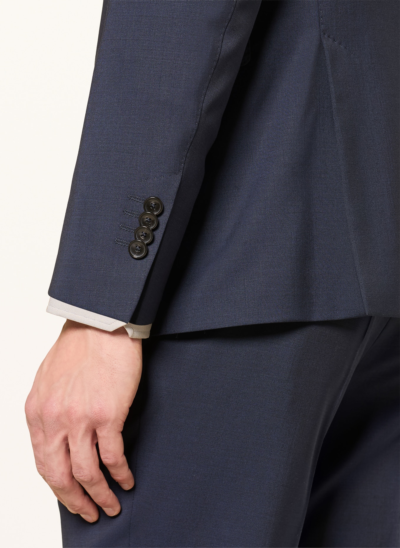 DRESSLER Veste de costume coupe classique: 046 DUNKELBLAU