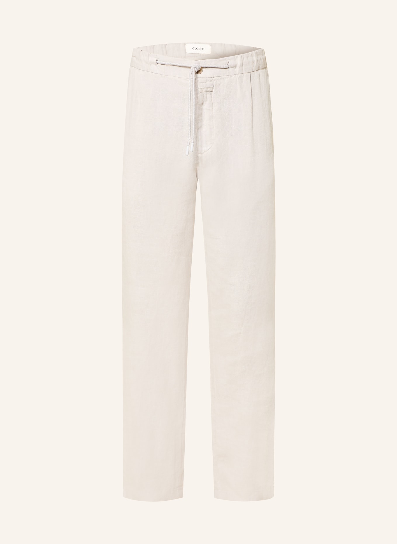 CLOSED Leinenhose VIGO TAPERED im Jogging-Stil Regular Fit: BEIGE
