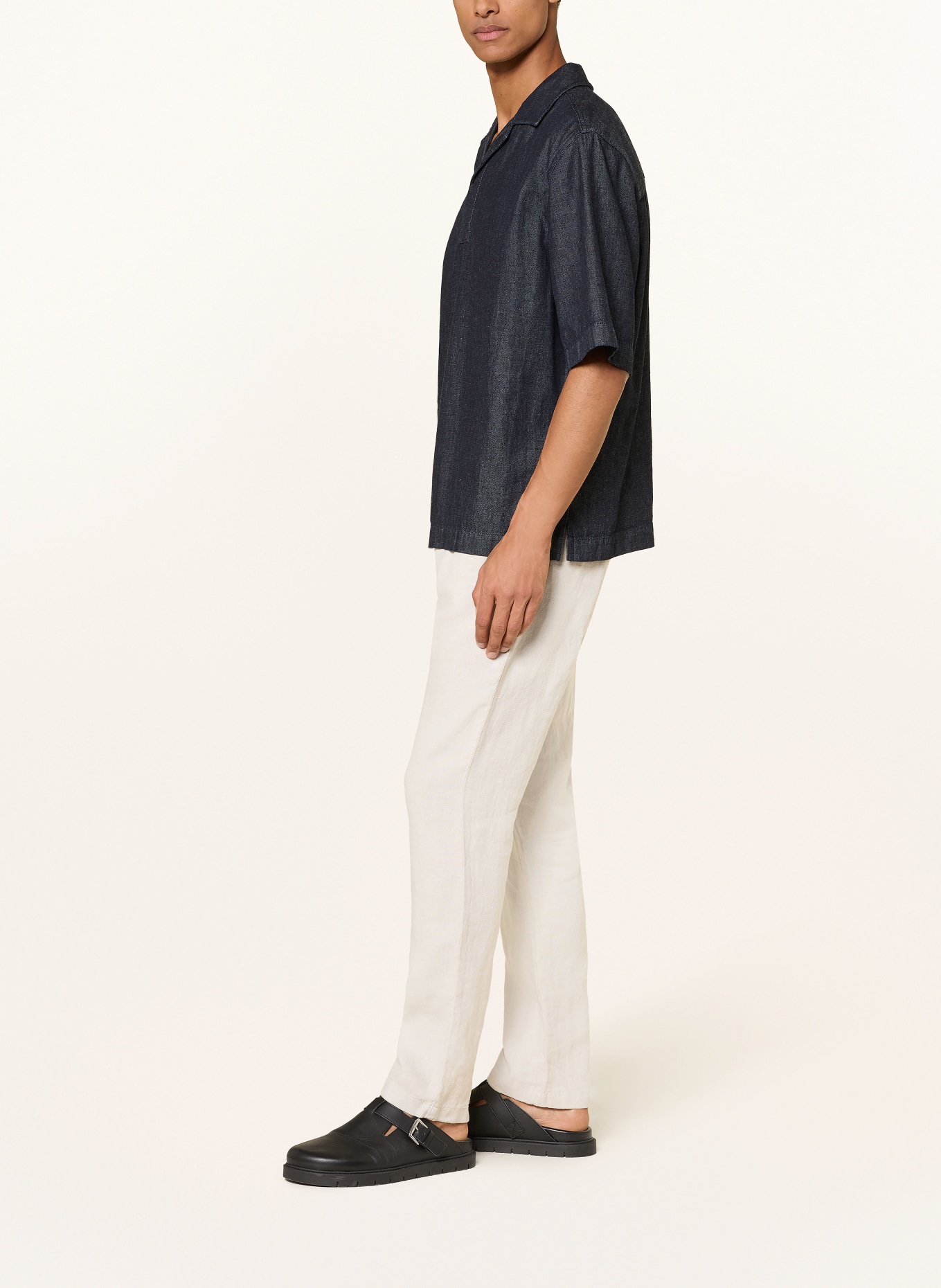 CLOSED Leinenhose VIGO TAPERED im Jogging-Stil Regular Fit: BEIGE