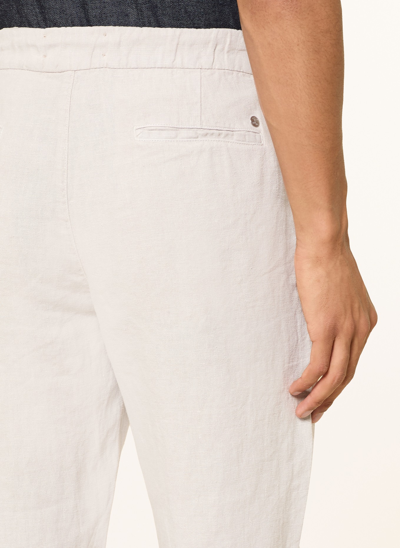 CLOSED Leinenhose VIGO TAPERED im Jogging-Stil Regular Fit: BEIGE