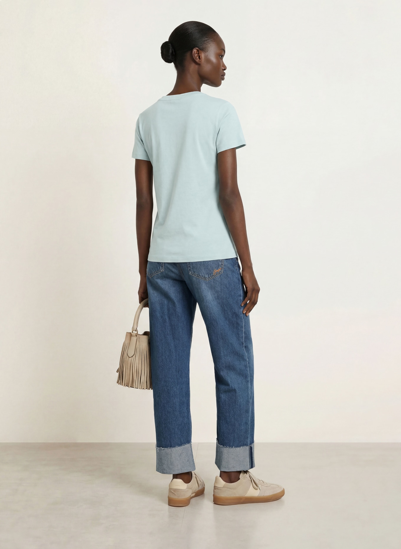 BOSS T-Shirt ESOGO: BLAUGRAU