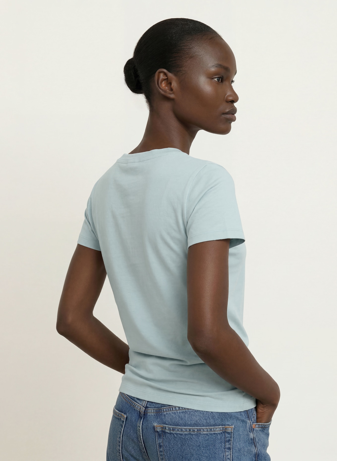 BOSS T-Shirt ESOGO: BLAUGRAU