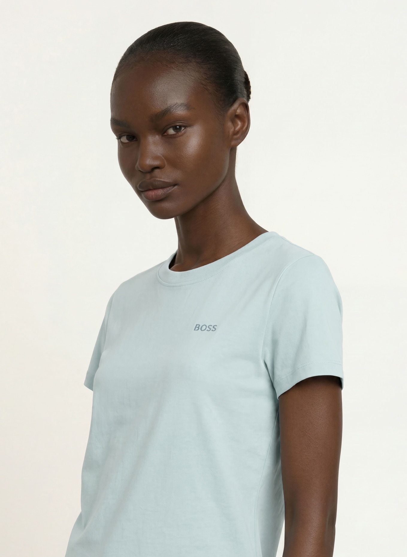 BOSS T-Shirt ESOGO: BLAUGRAU