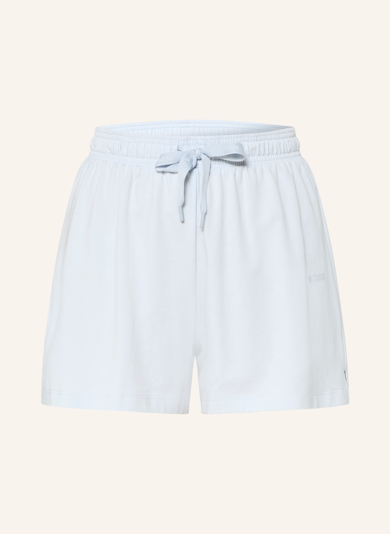 BOSS Schlafshorts CI: HELLBLAU