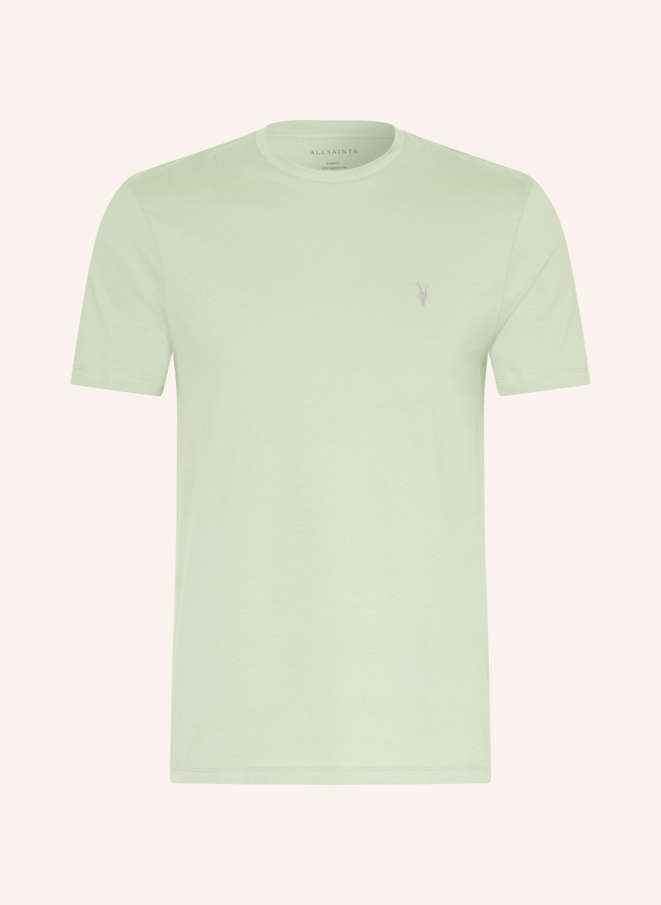 ALLSAINTS T-Shirt BRACE: HELLGRÜN