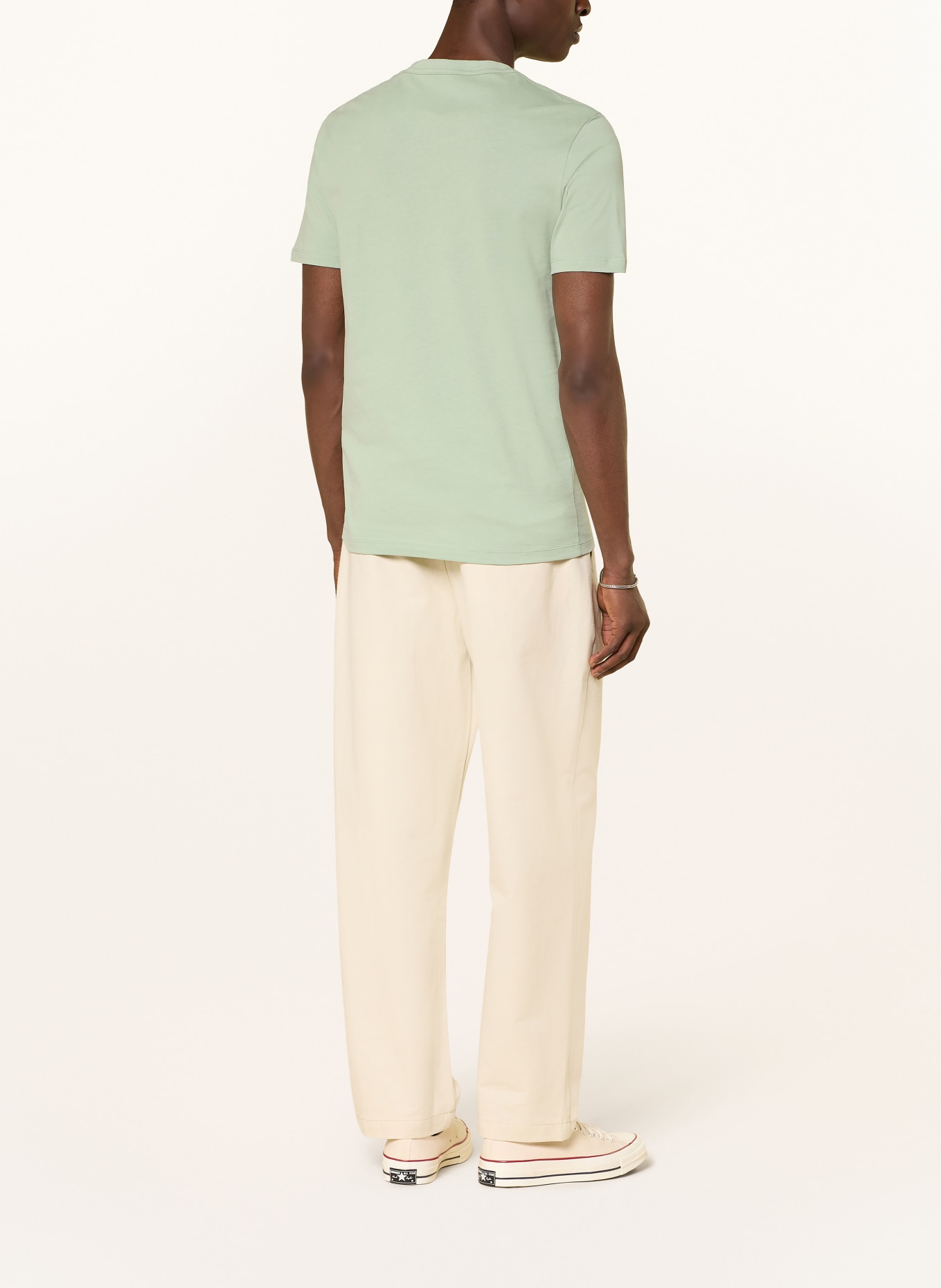 ALLSAINTS T-Shirt BRACE: HELLGRÜN