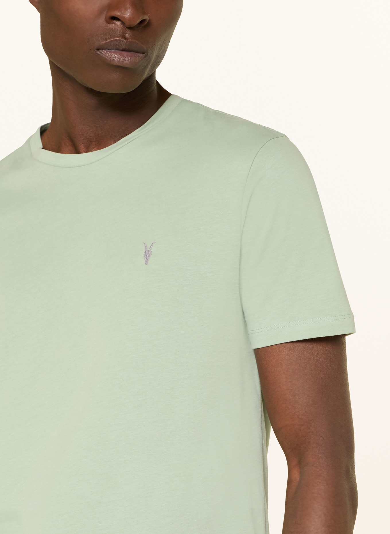 ALLSAINTS T-Shirt BRACE: HELLGRÜN