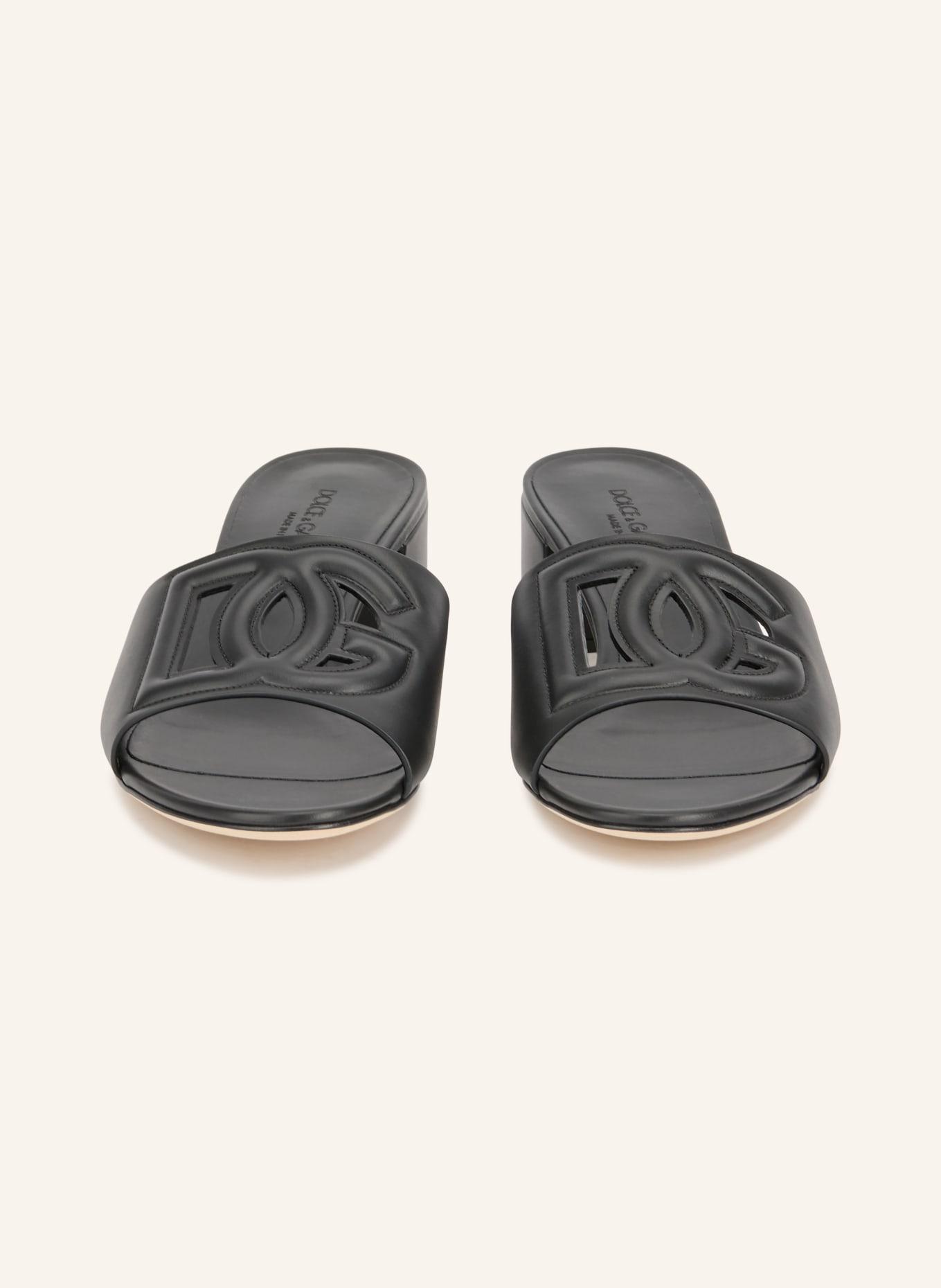 DOLCE & GABBANA Mules: BLACK