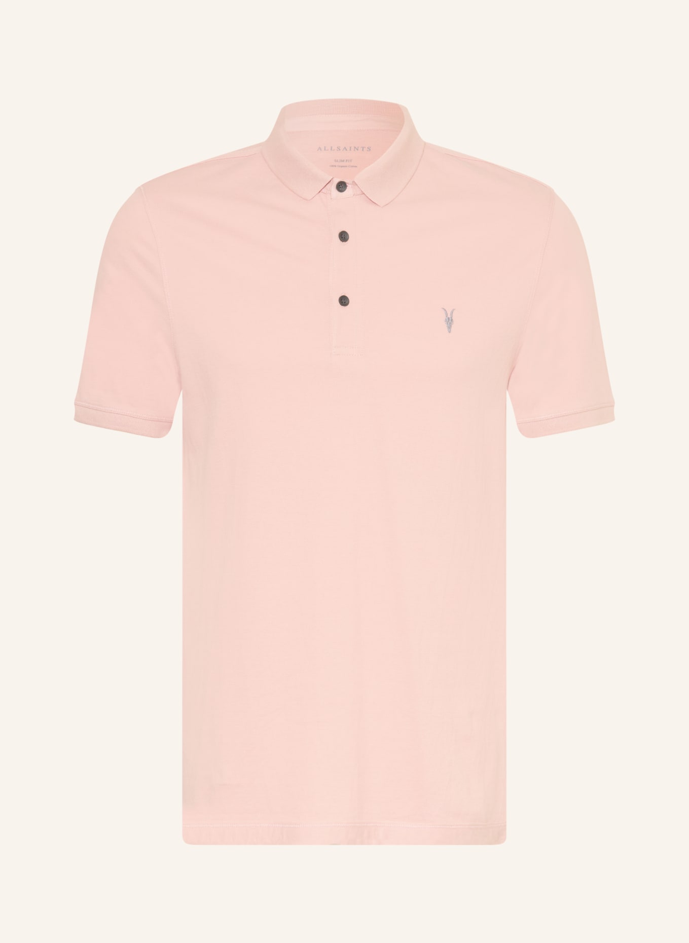 ALLSAINTS Piqué polo shirt REFORM Slim Fit: ROSE