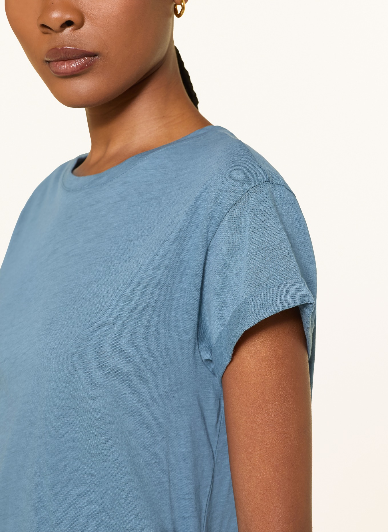 ALLSAINTS T-shirt ANNA: BLAUW