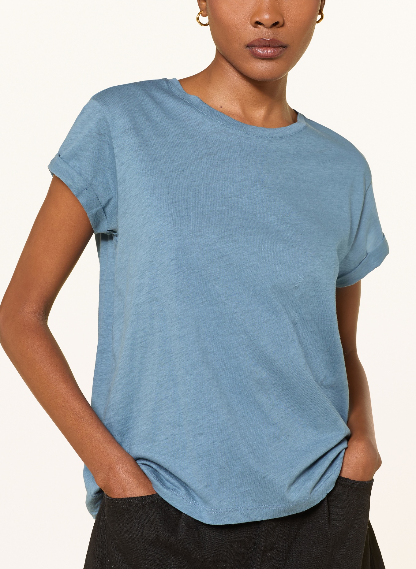 ALLSAINTS T-shirt ANNA: BLAUW