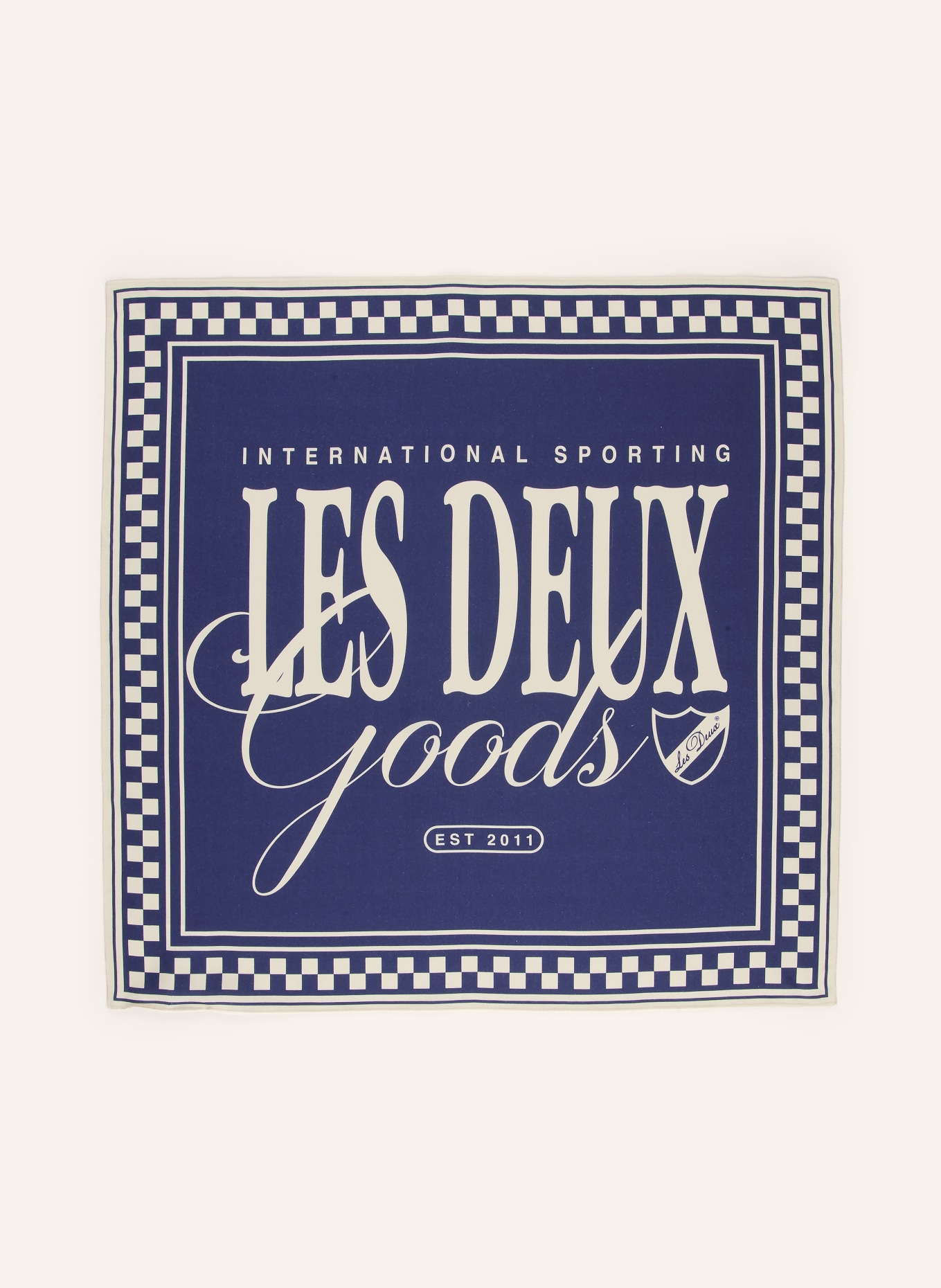 LES DEUX Šátek: MODRÁ / REŽNÁ