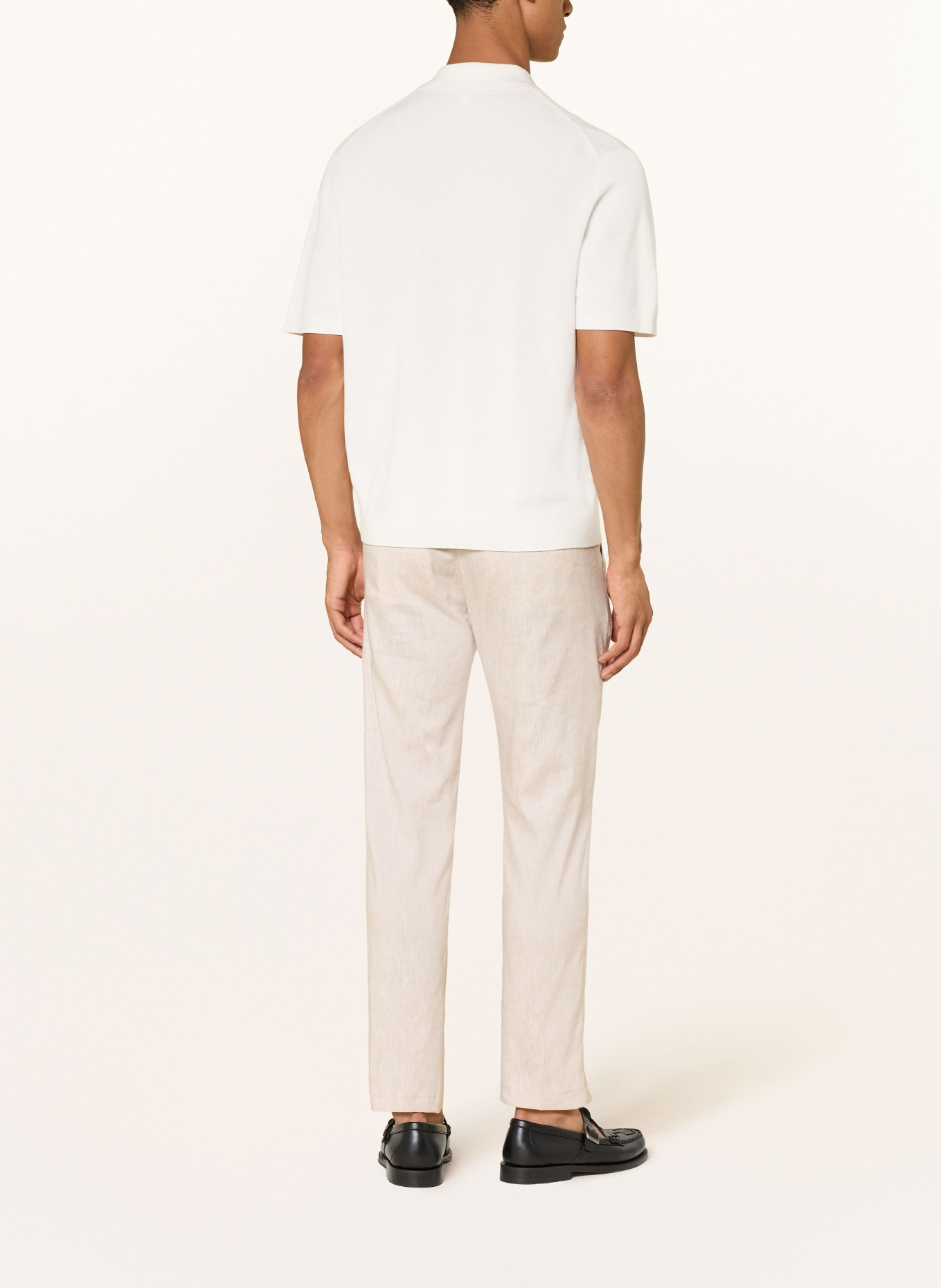 DRYKORN Hose DEGER im Jogging-Stil Regular Fit mit Leinen: BEIGE