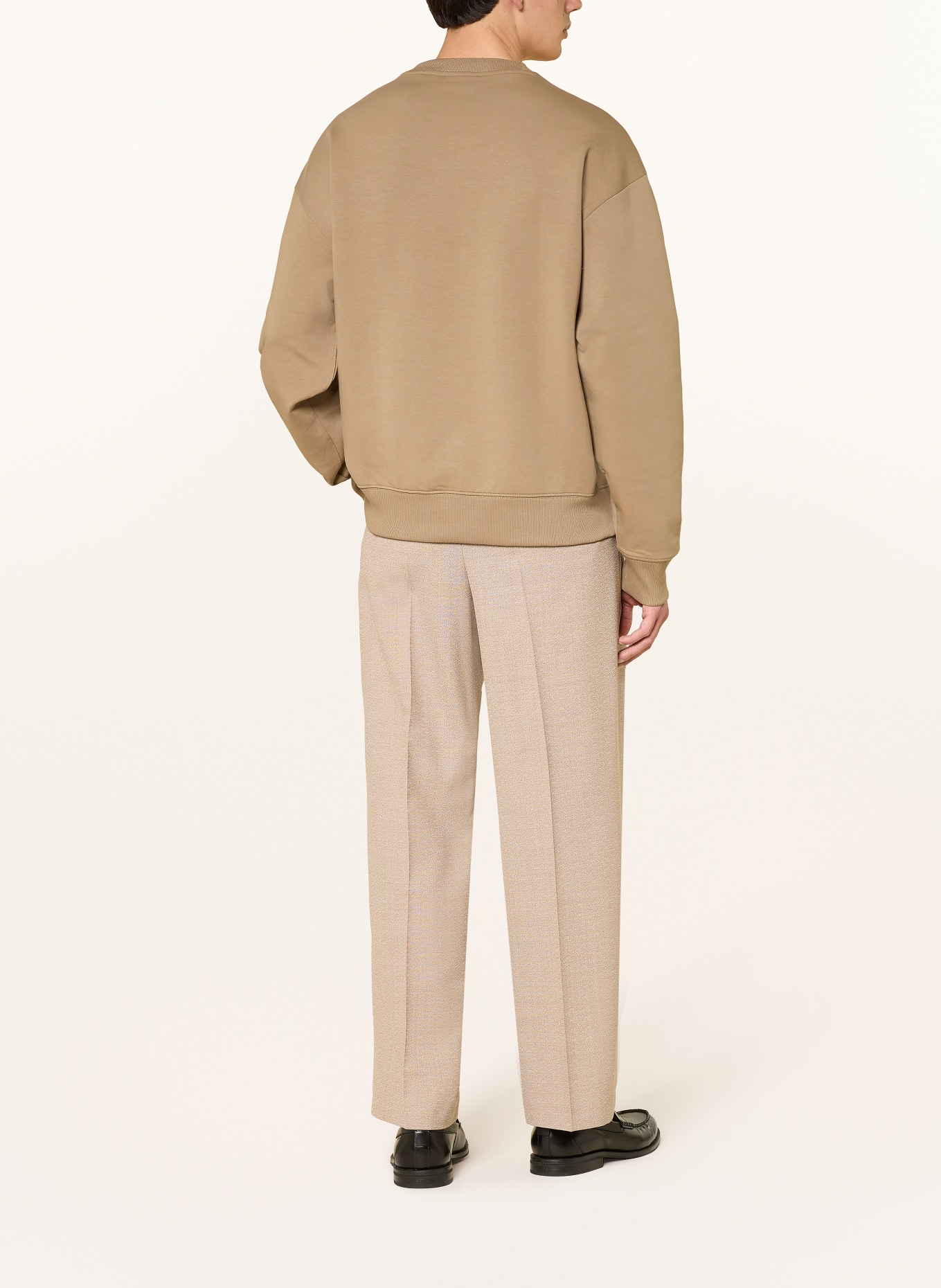 HUGO Sweatshirt DETTIL: CAMEL
