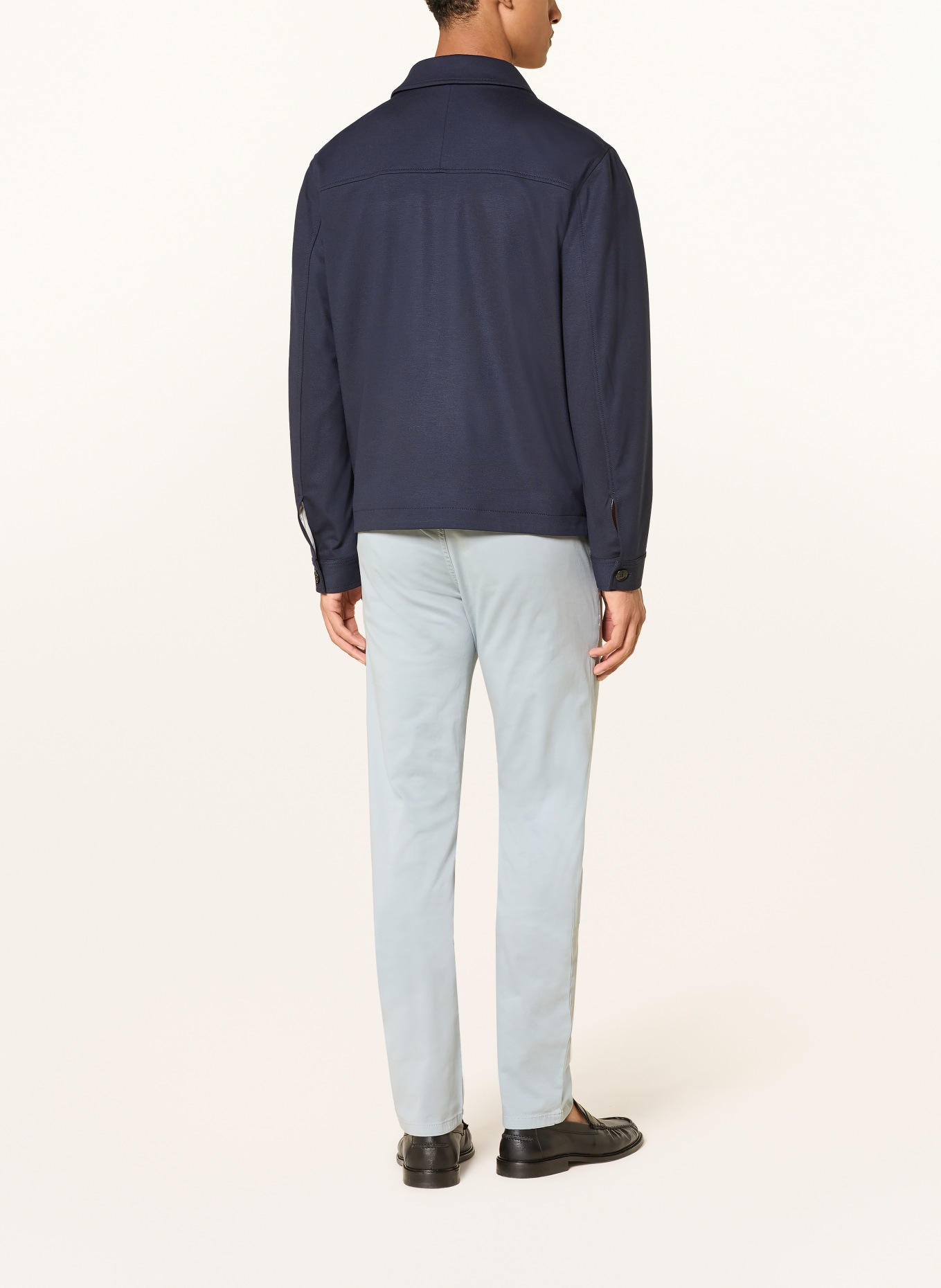 BOSS Chino CHINO Slim Fit: BLAUGRAU