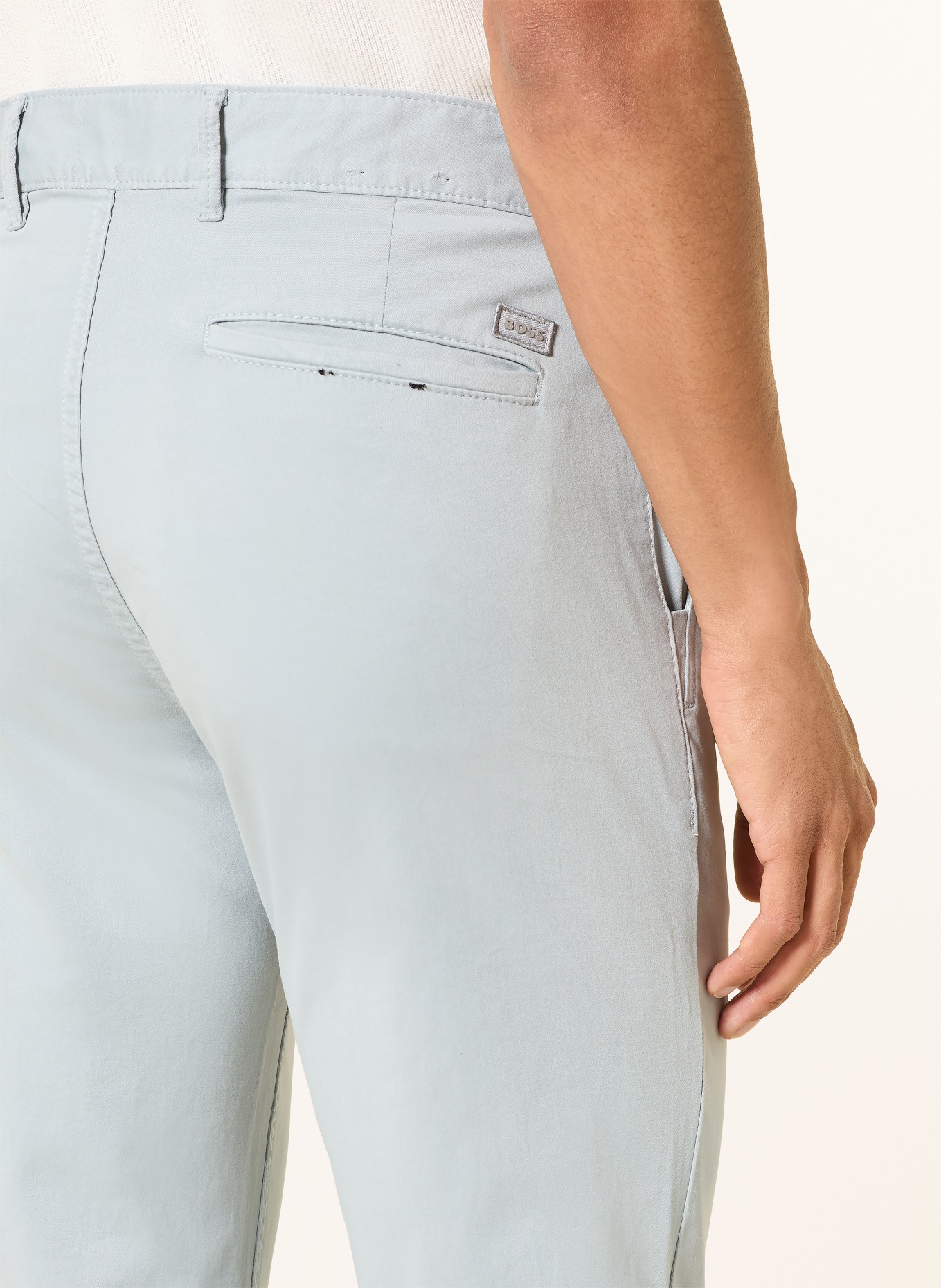 BOSS Chino CHINO Slim Fit: BLAUGRAU