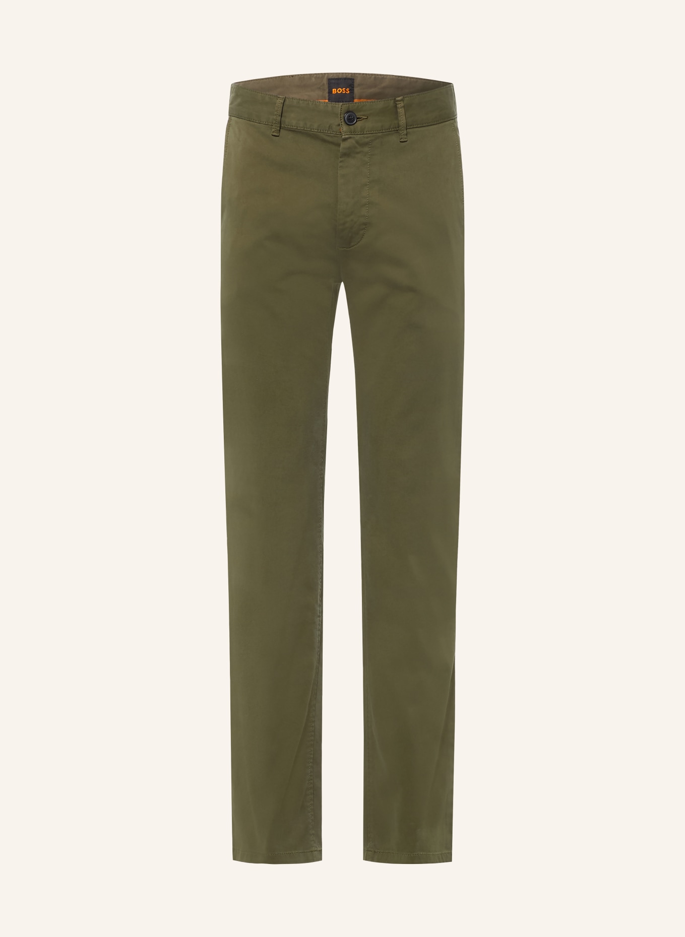 BOSS Chinosy CHINO slim fit: OLIWKOWY