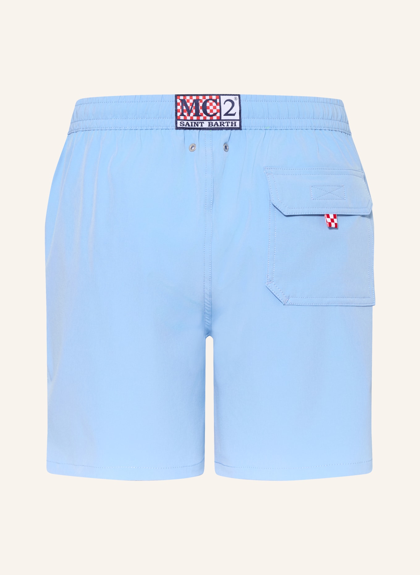 MC2 SAINT BARTH Badeshorts: HELLBLAU