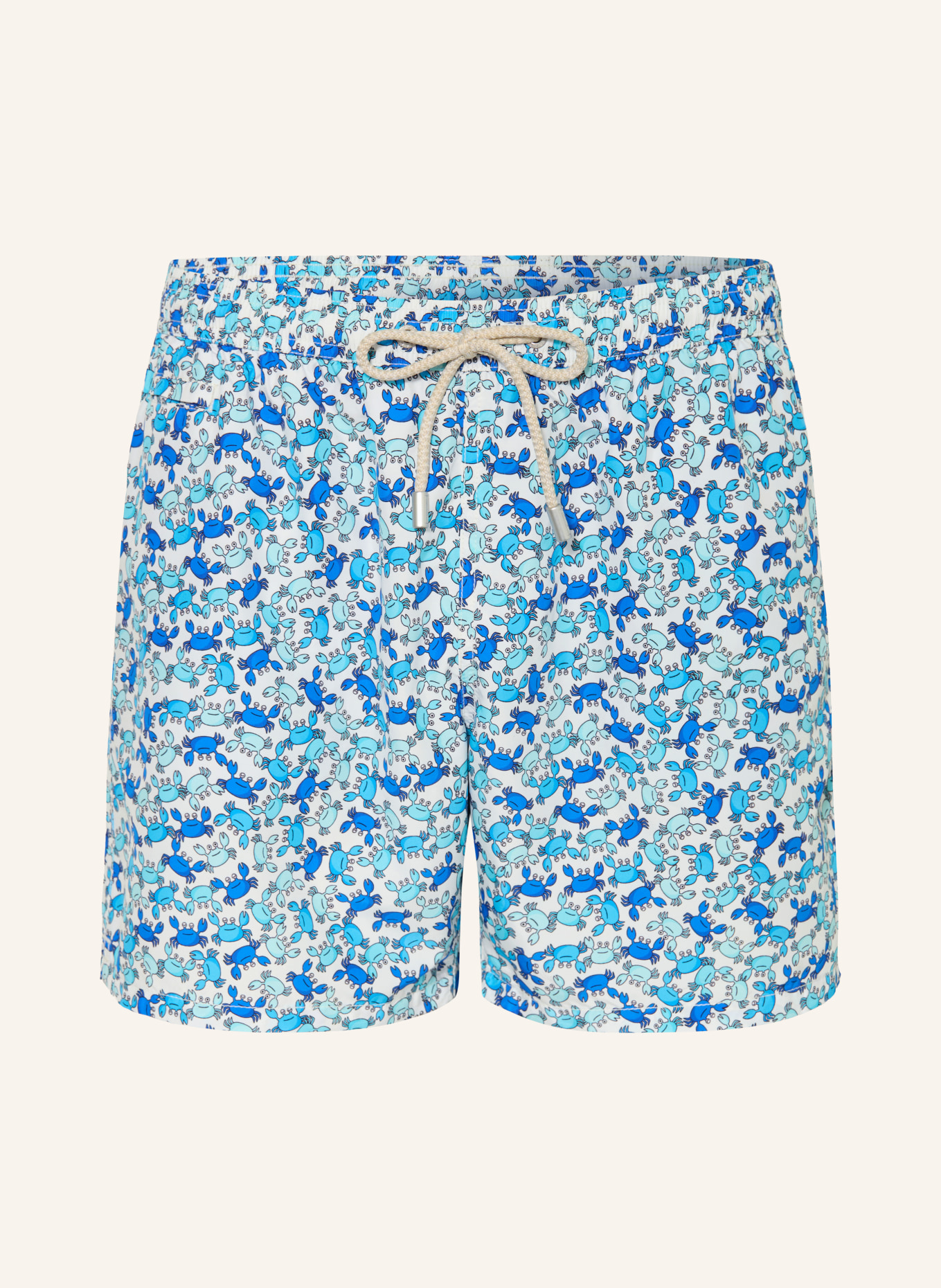 MC2 SAINT BARTH Swim Shorts: BLUE / TURQUOISE / WHITE