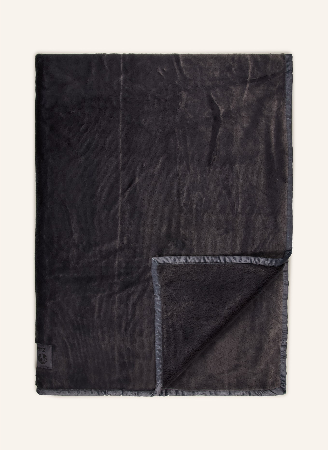 zoeppritz Kunstfell-Plaid THE BLANKET: SCHWARZ