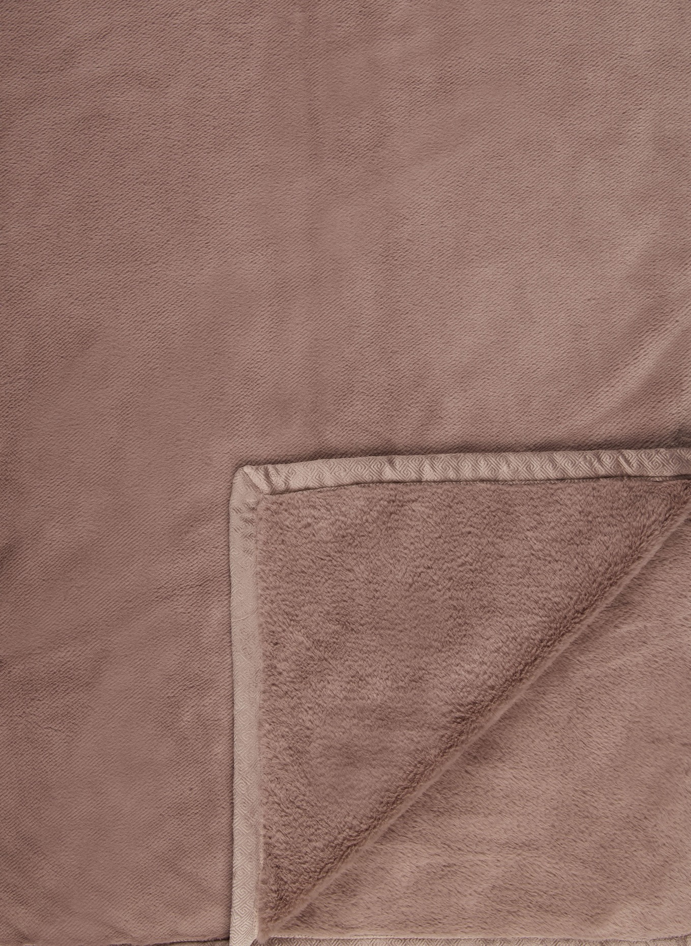 zoeppritz Kunstfell-Plaid THE BLANKET: ROT / CREME