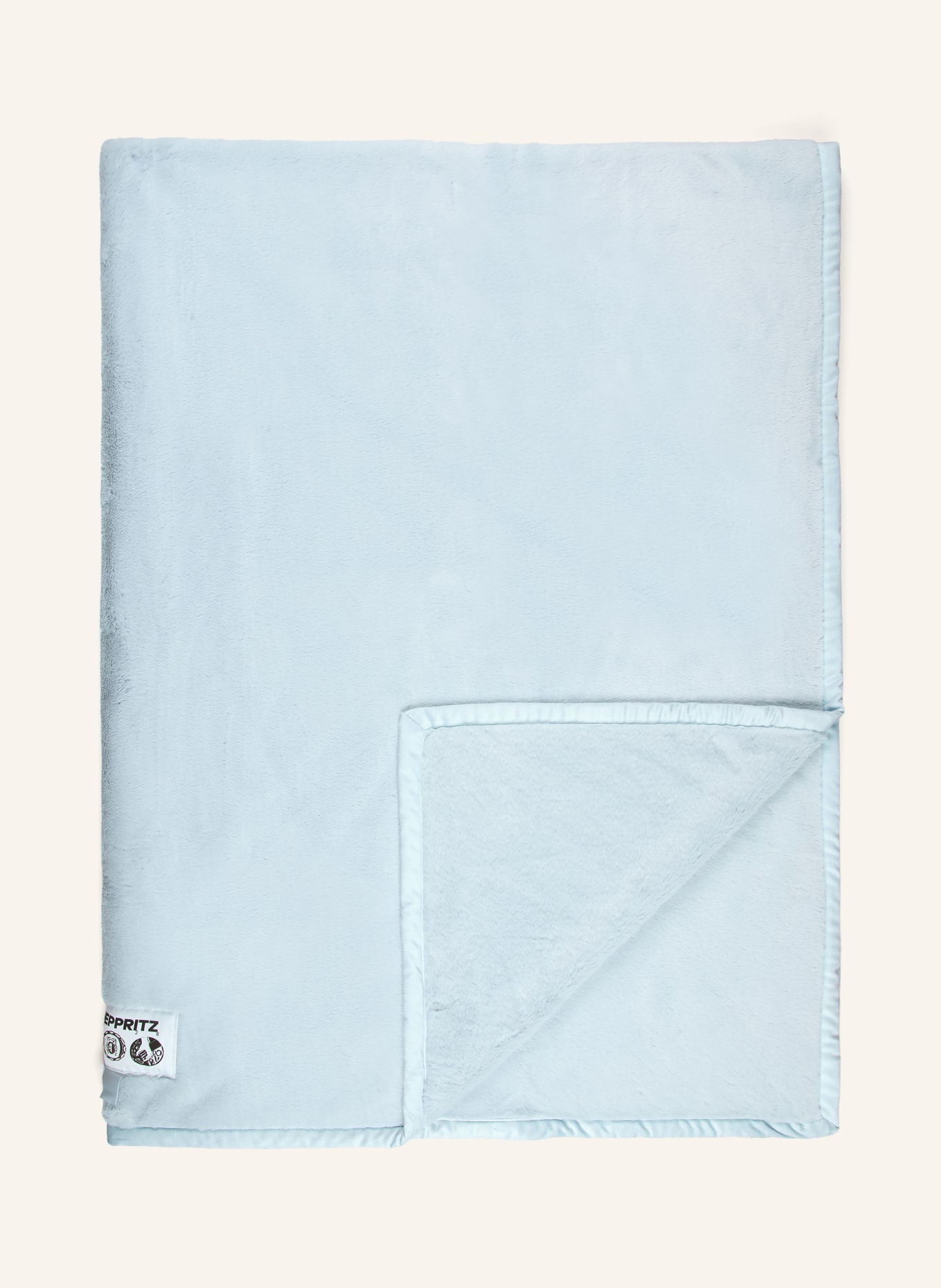 zoeppritz Kunstfell-Plaid THE BLANKET: BLAUGRAU