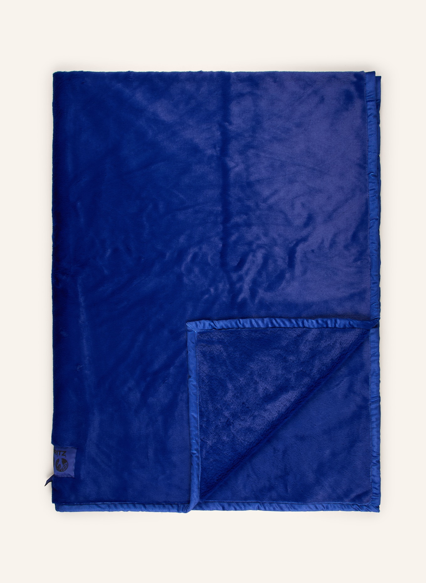 zoeppritz Kunstfell-Plaid THE BLANKET: ROT / CREME