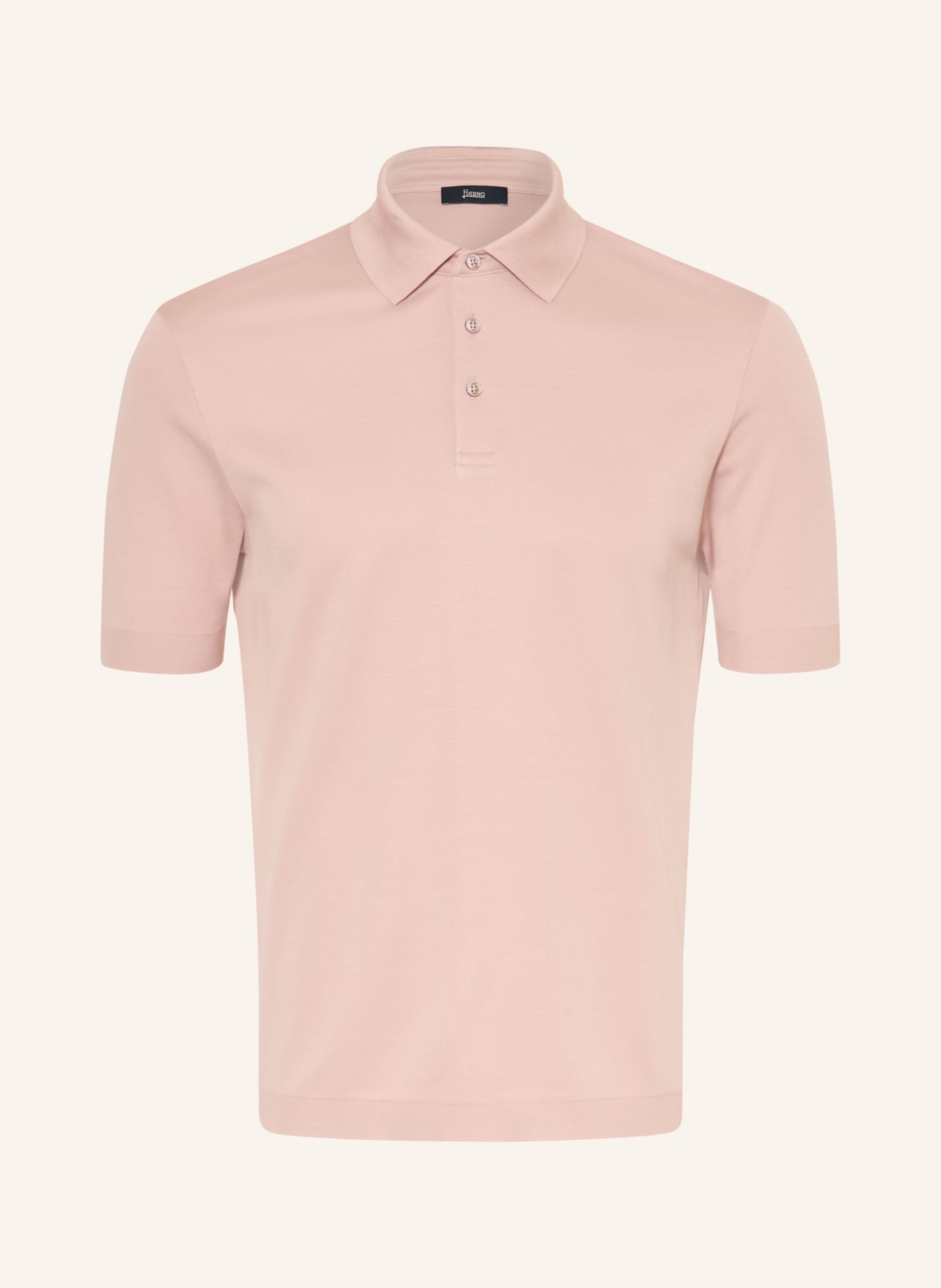 HERNO Jersey polo shirt: ROSE