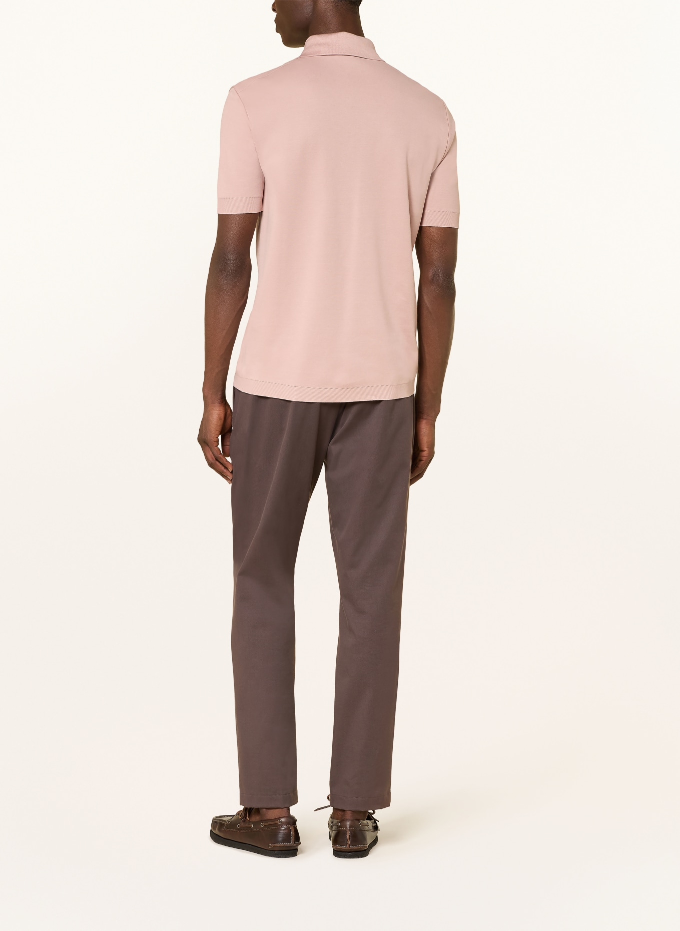 HERNO Jersey polo shirt: ROSE