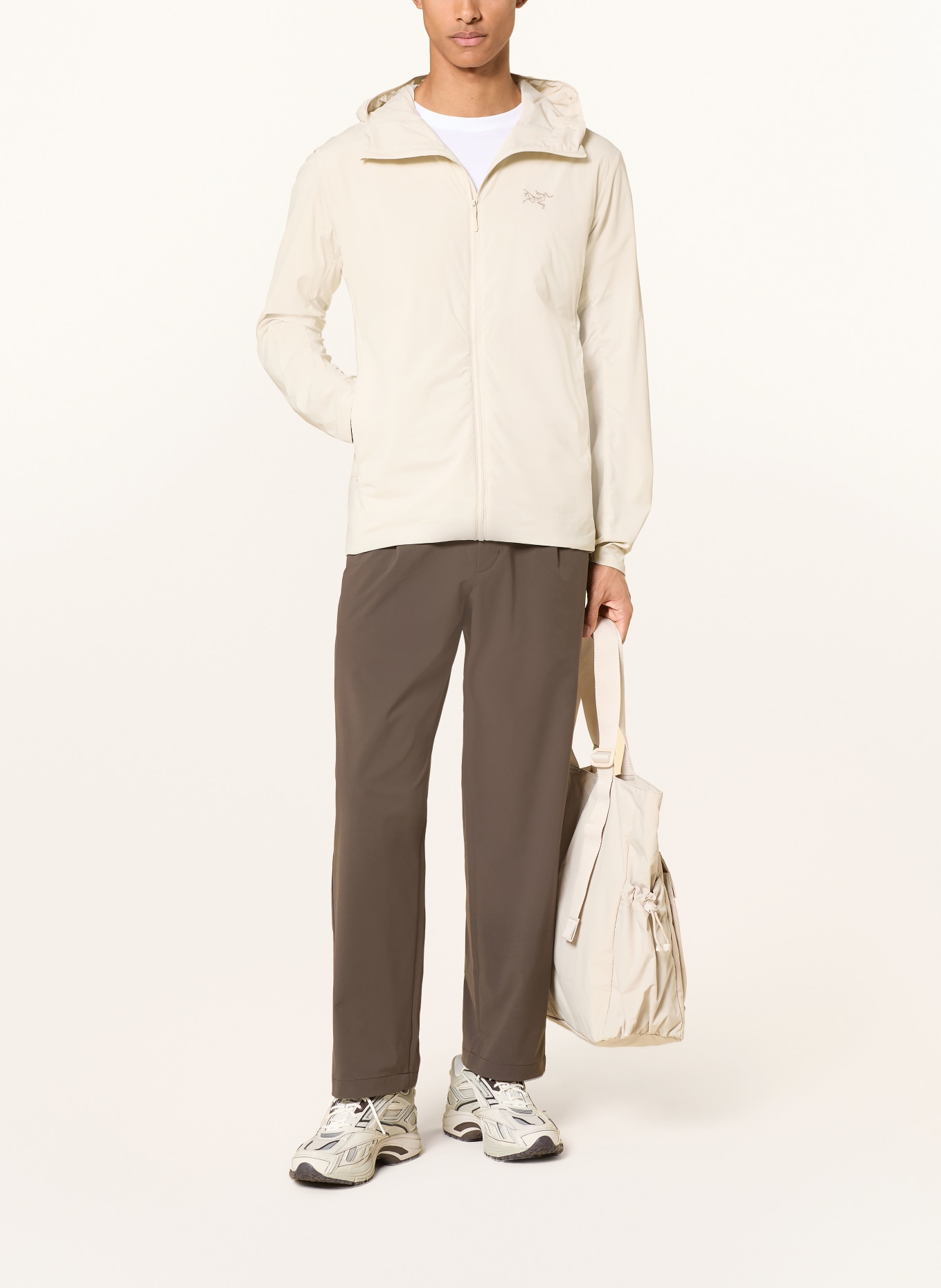 ARC'TERYX Midlayer-Jacke ATOM SL: HELLGRAU