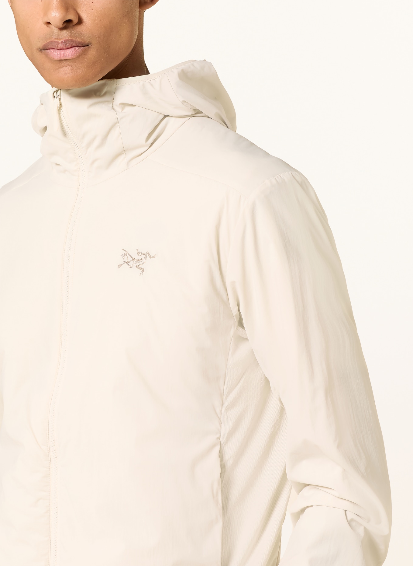ARC'TERYX Midlayer-Jacke ATOM SL: HELLGRAU