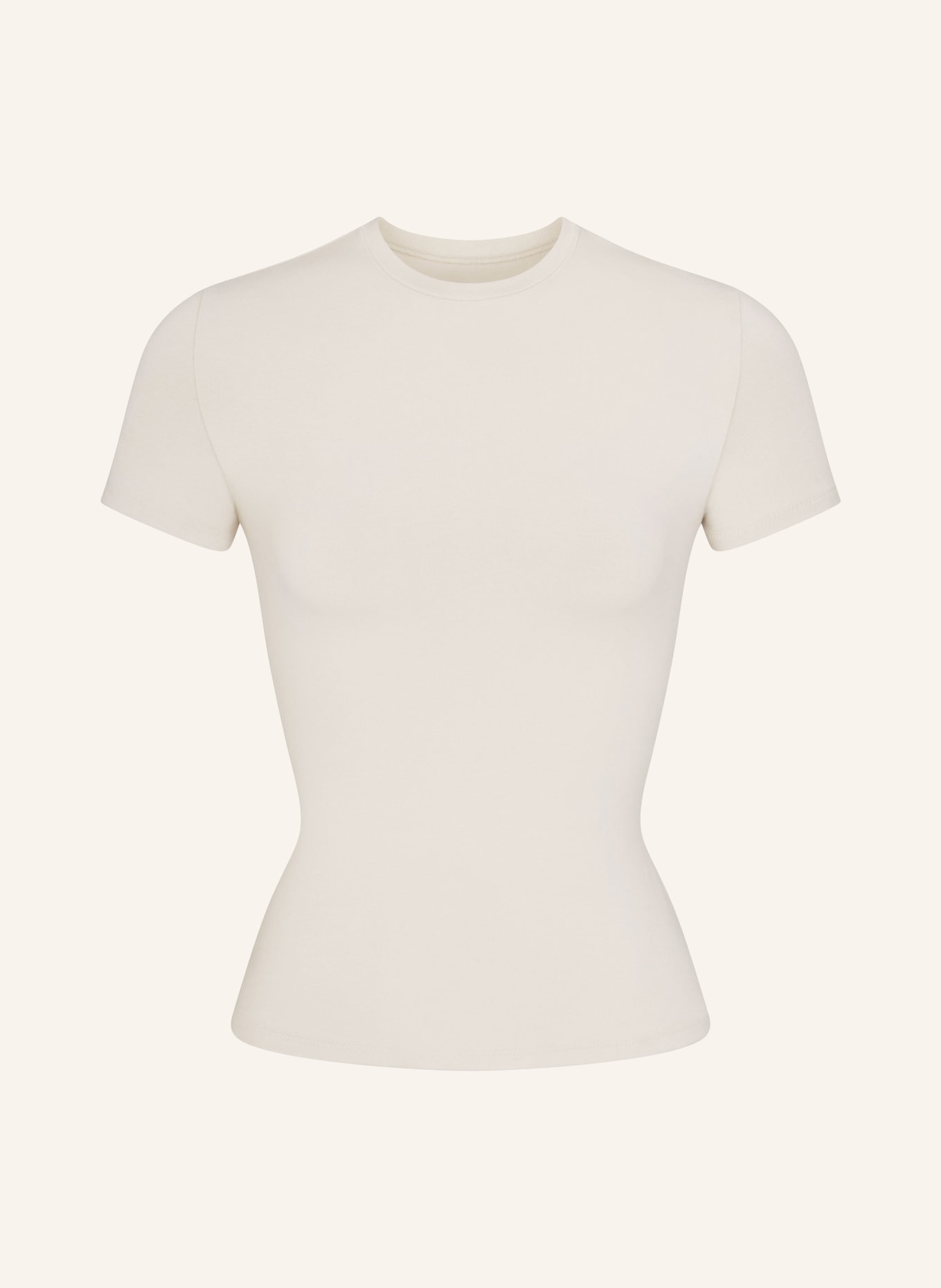 SKIMS Lounge-Shirt COTTON JERSEY: STONE