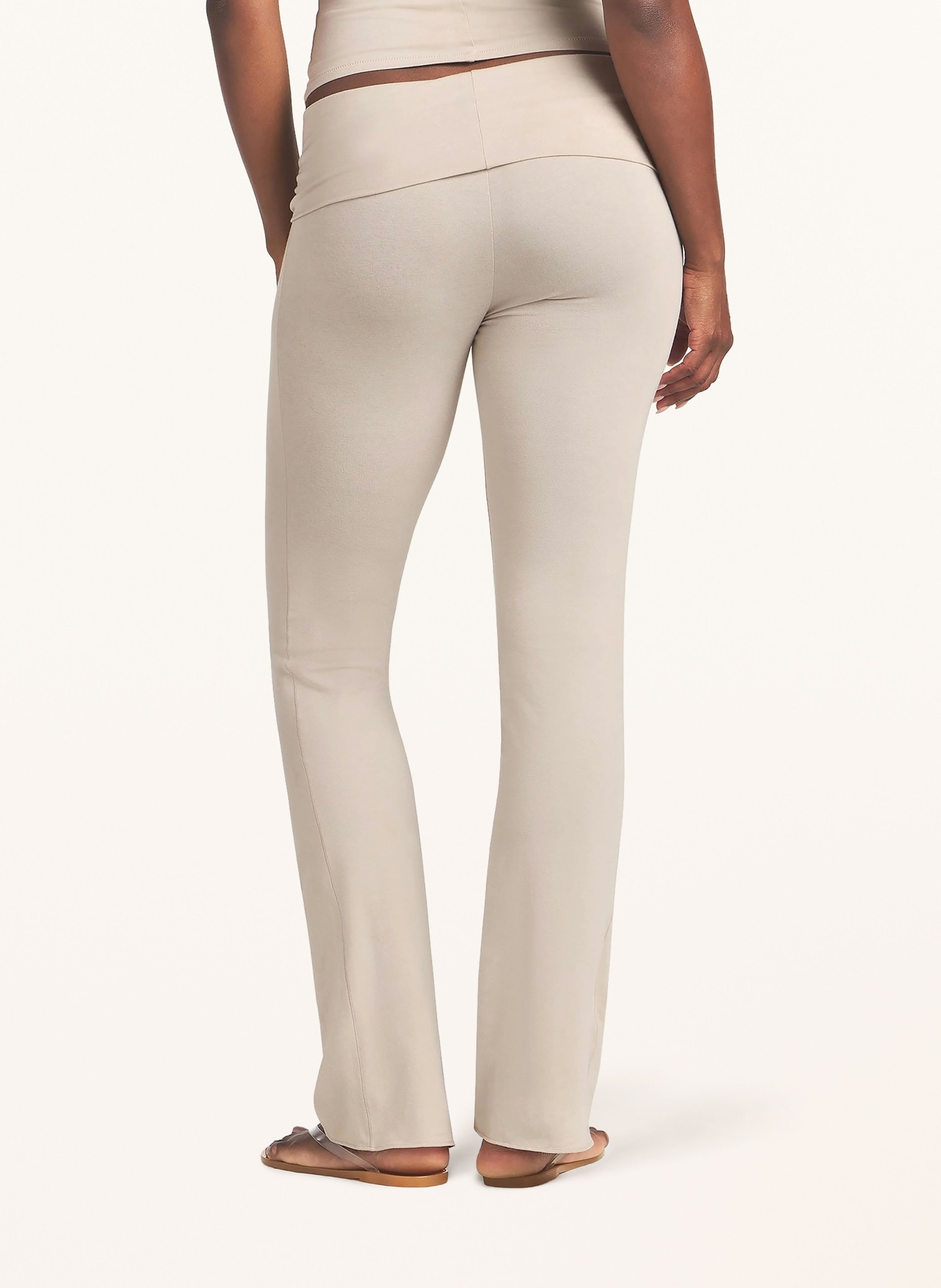 SKIMS Lounge-Hose COTTON JERSEY: STONE
