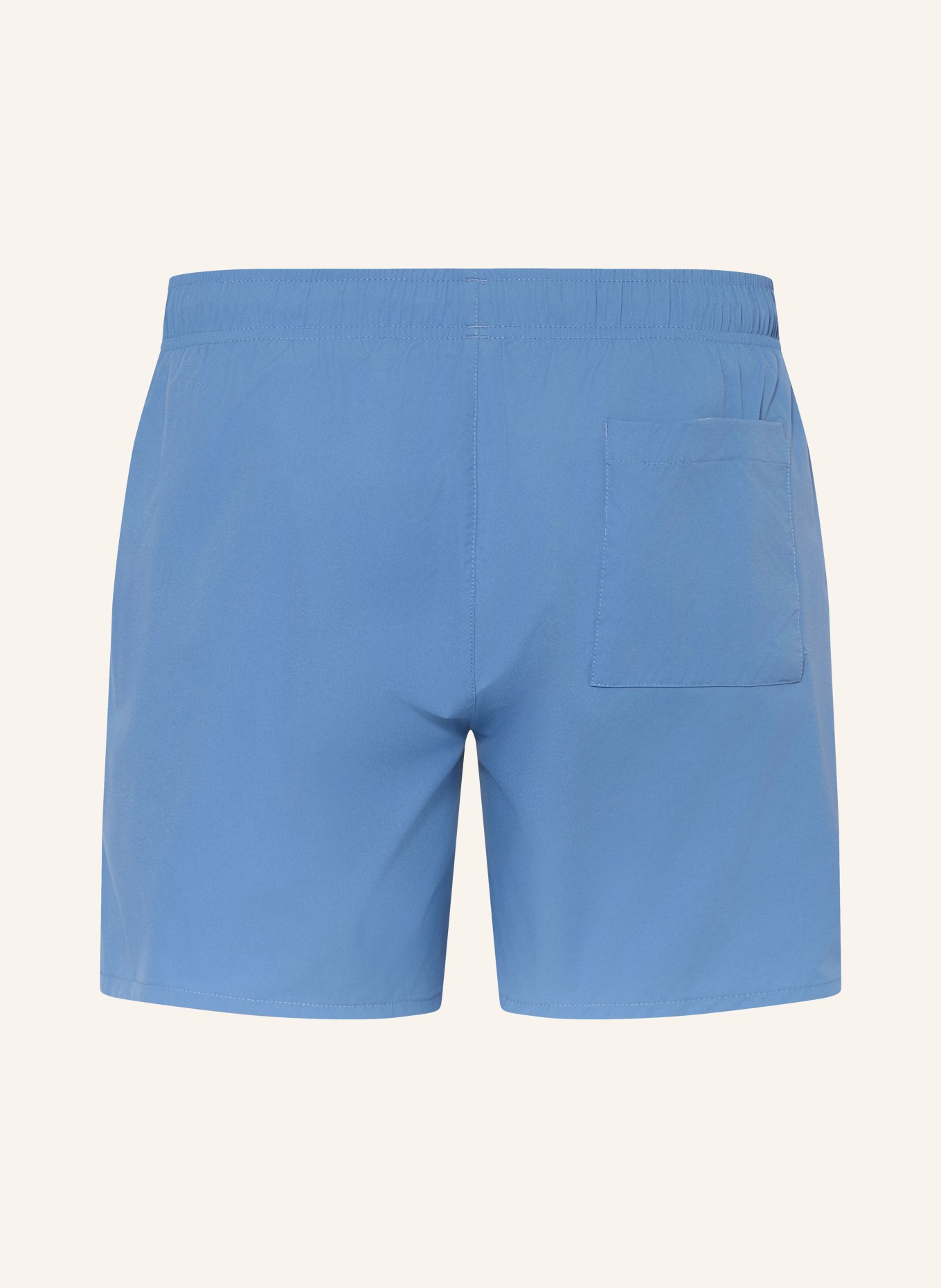 BOSS Badeshorts ICONIC: HELLBLAU / CAMEL / WEISS