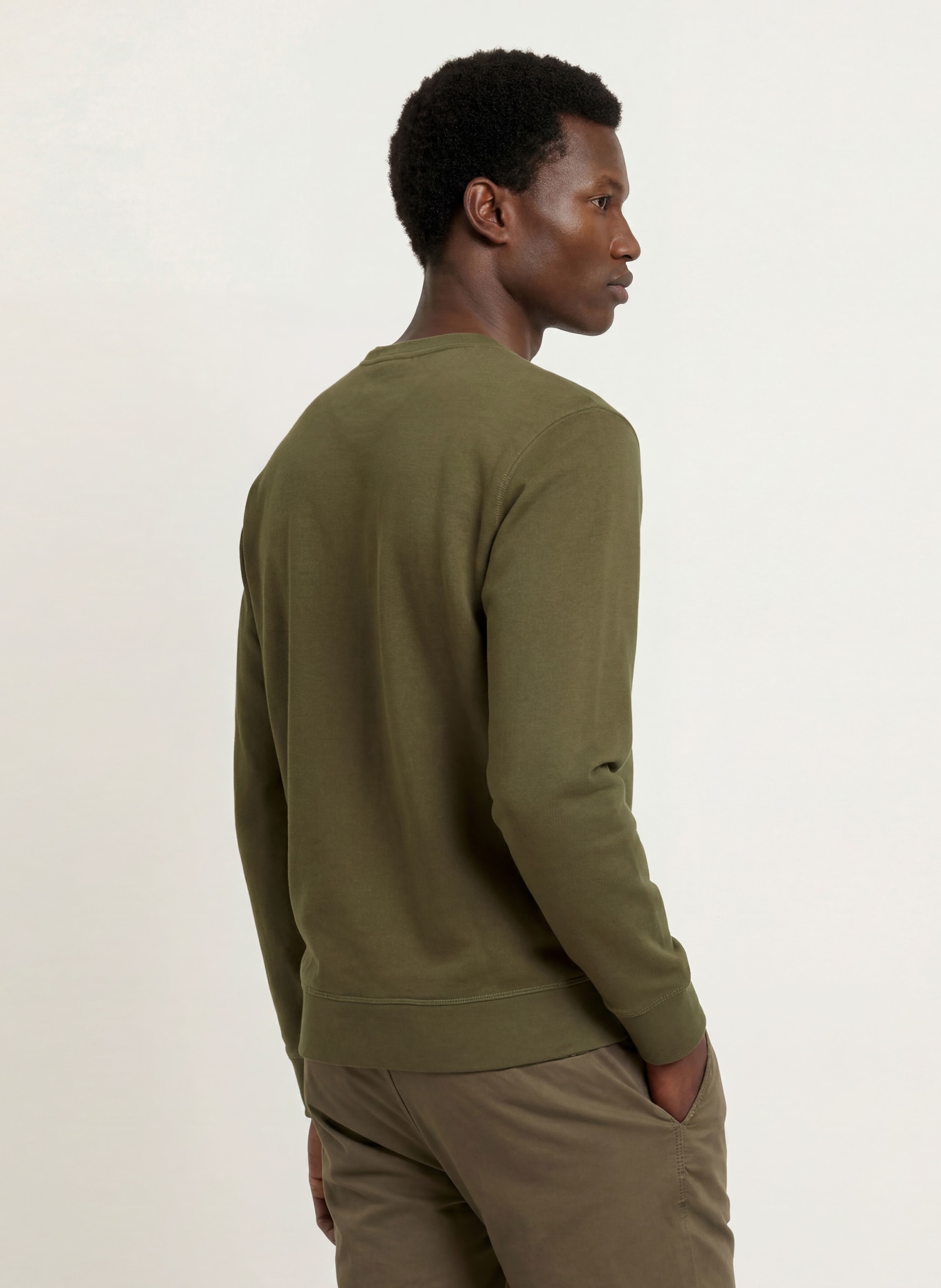 BOSS Bluza nierozpinana WESTART: OLIWKOWY