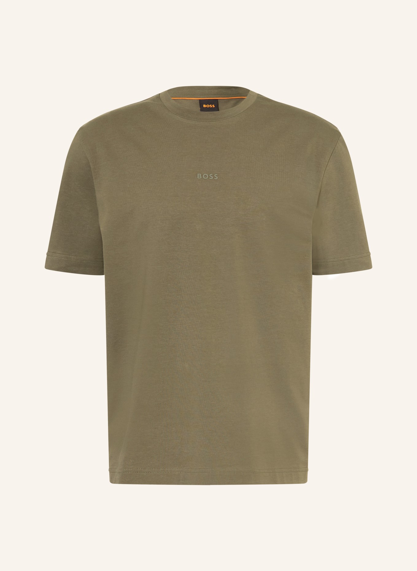 BOSS T-shirt TCHUP: OLIVGRÖN