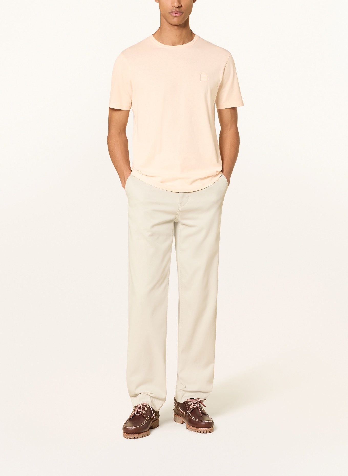 BOSS Tricou TALES: PORTOCALIU DESCHIS