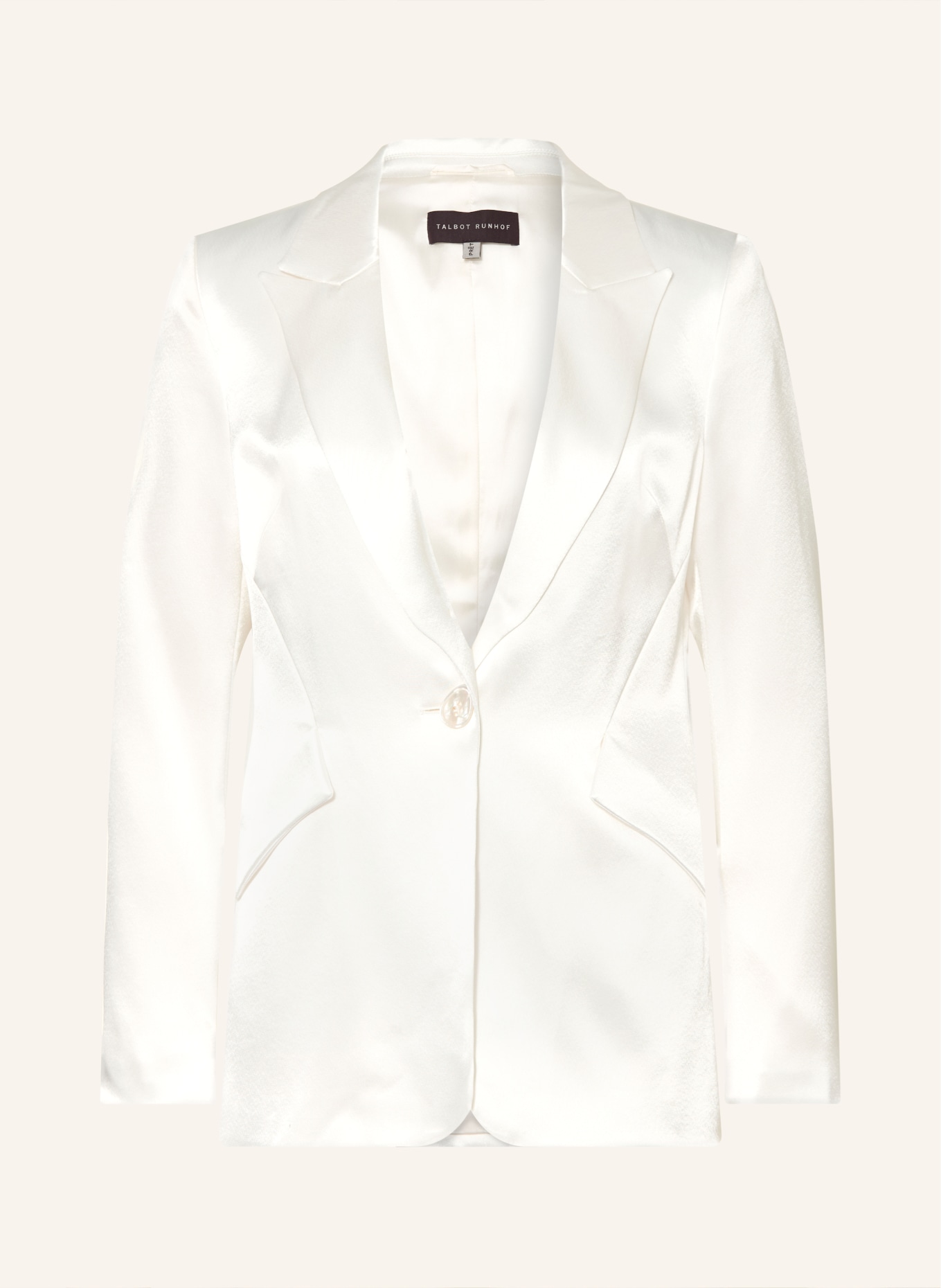 TALBOT RUNHOF Satinblazer: WEISS