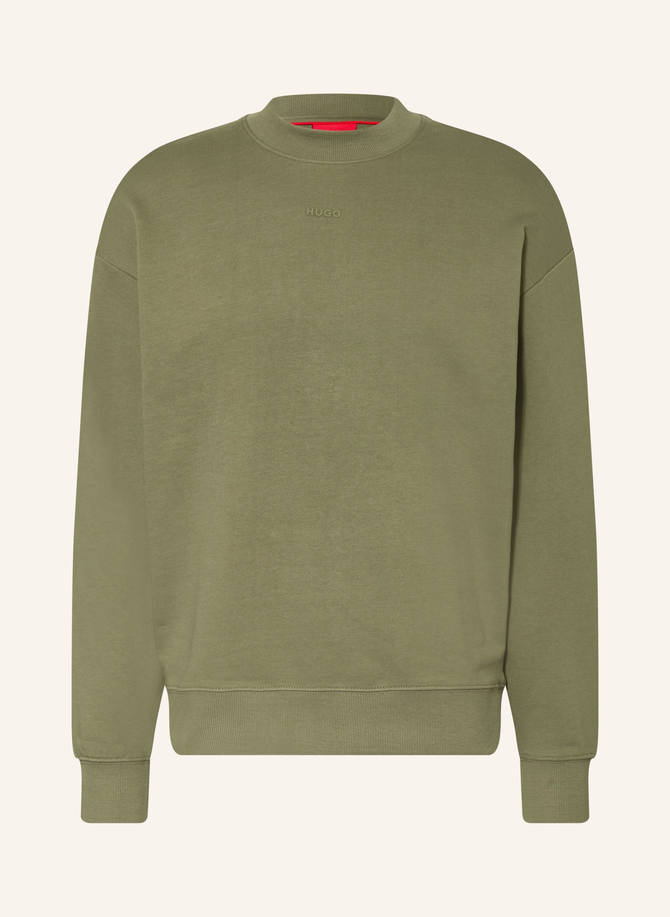 HUGO Sweatshirt DAPOCREW: OLIVEN