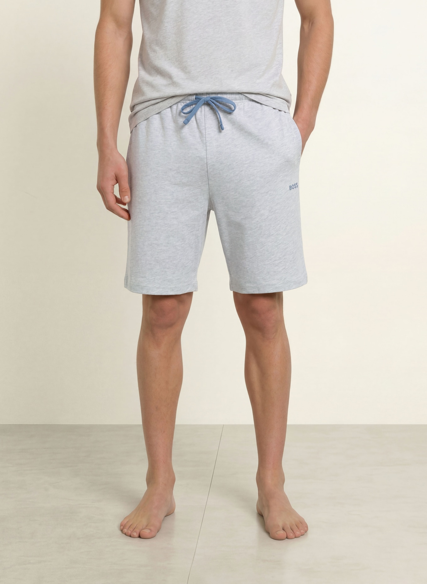 BOSS Lounge shorts MIX&MATCH: LIGHT GRAY