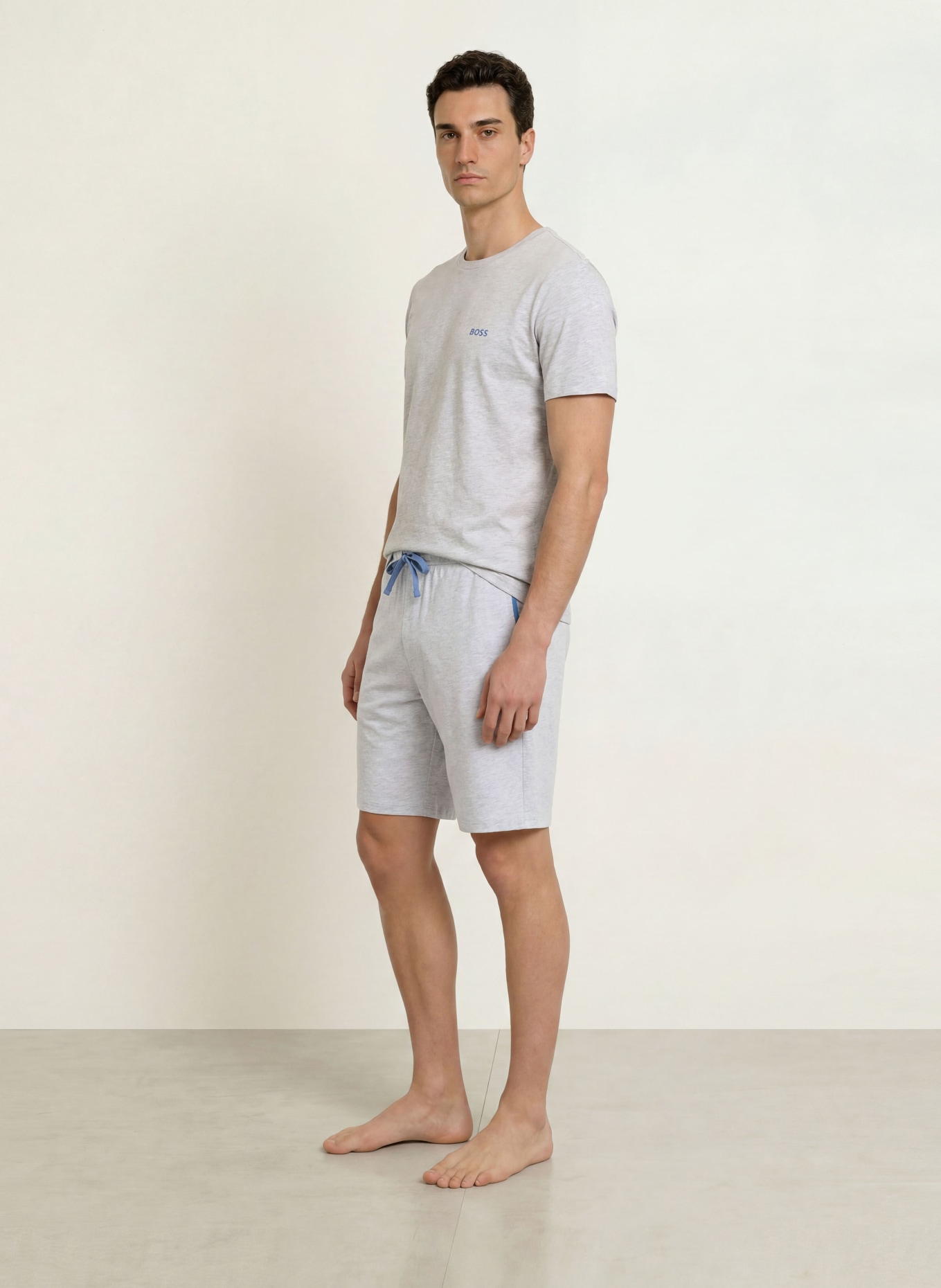 BOSS Lounge shorts MIX&MATCH: LIGHT GRAY