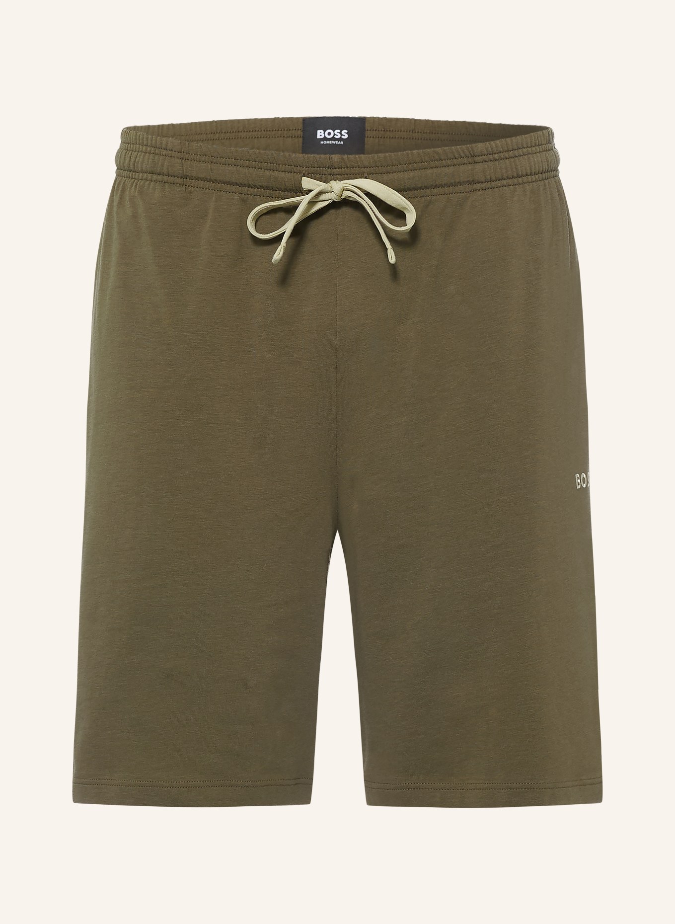 BOSS Lounge shorts MIX&MATCH: OLIVE