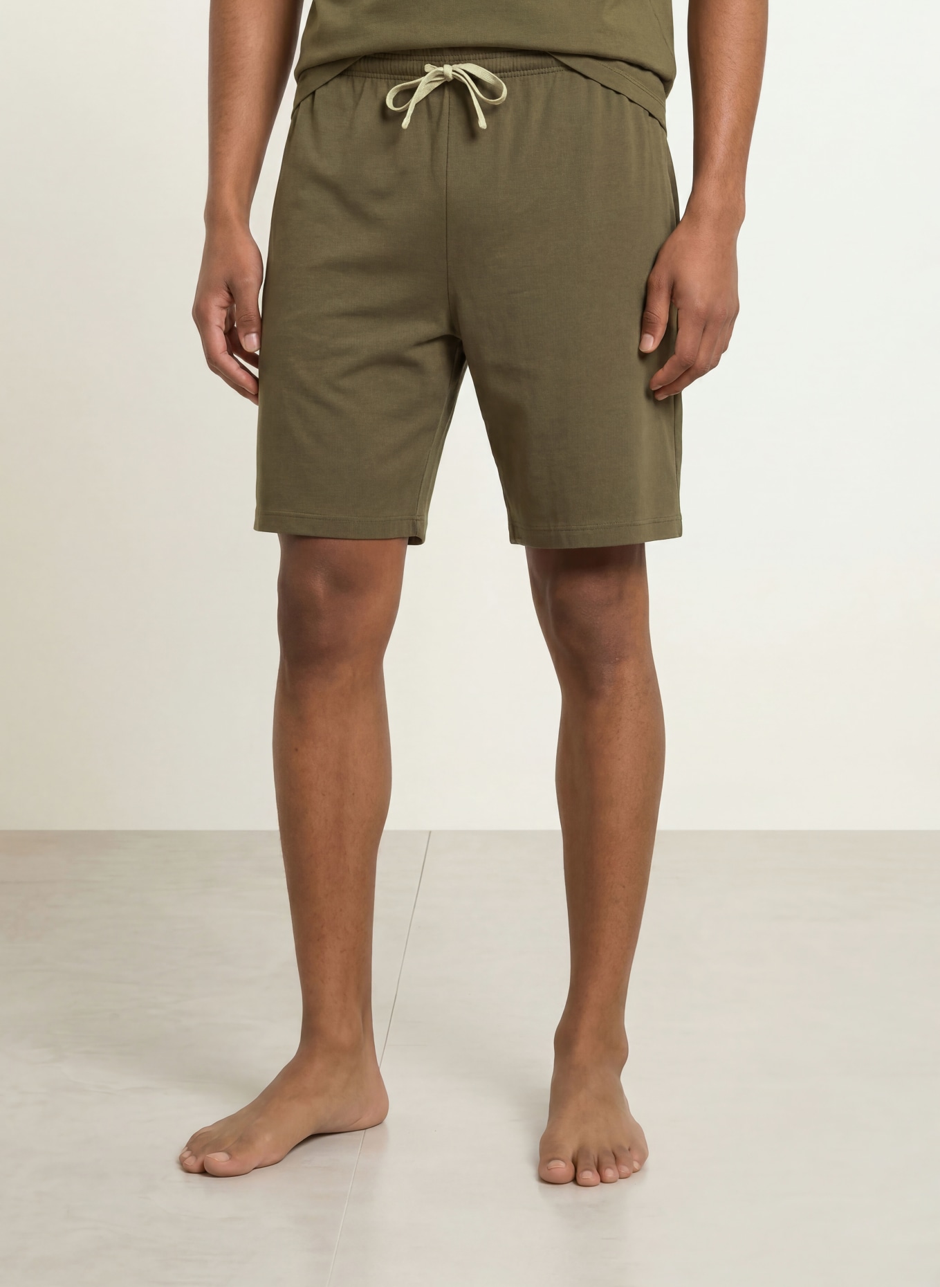 BOSS Lounge shorts MIX&MATCH: OLIVE