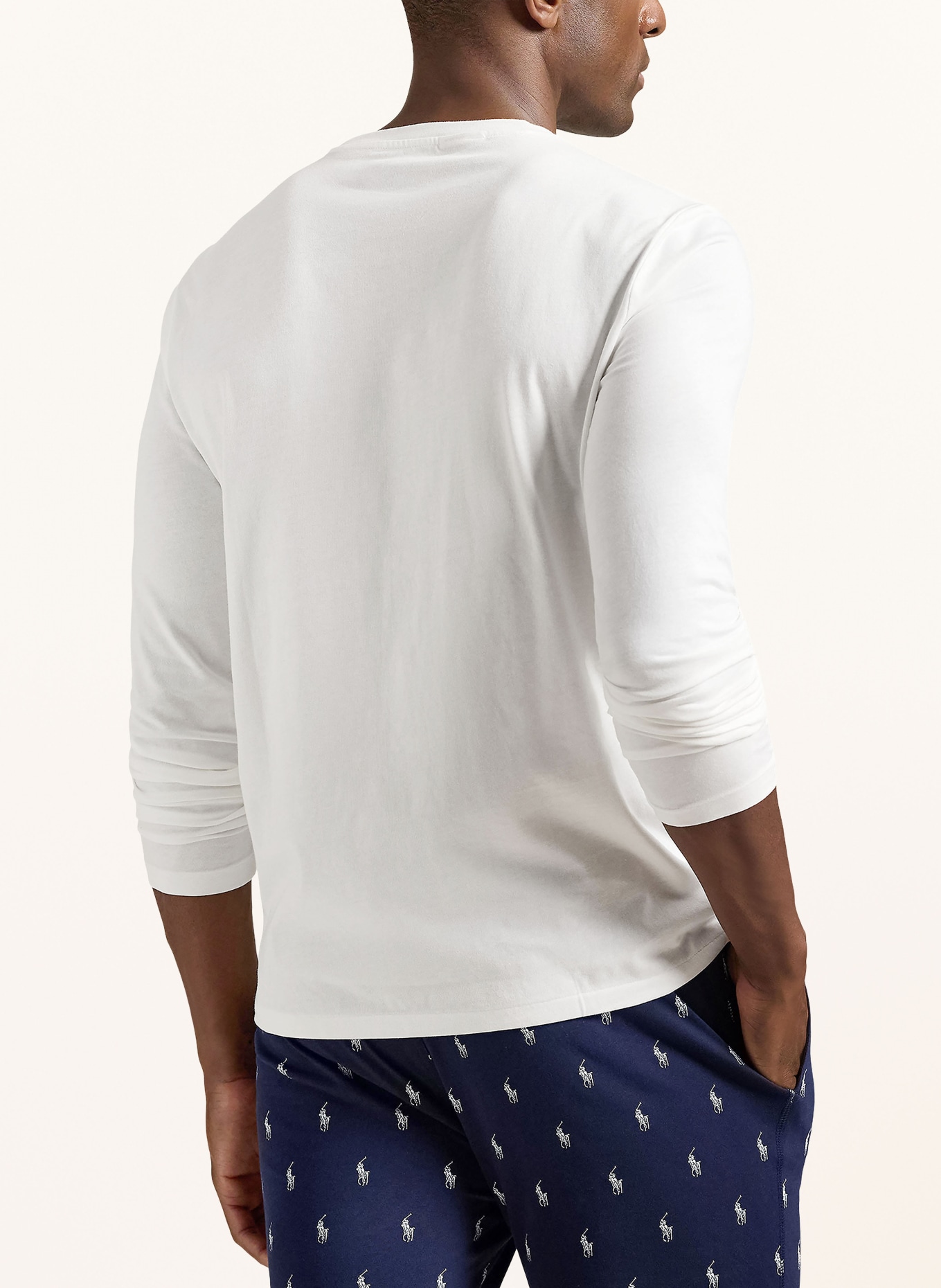 POLO RALPH LAUREN Loungeshirt: WIT