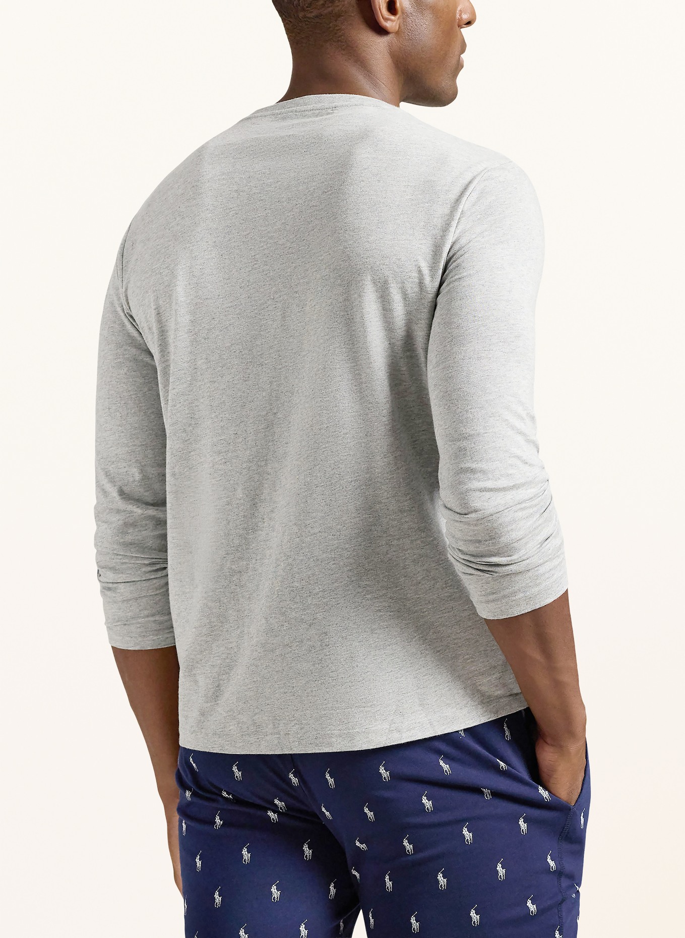 POLO RALPH LAUREN Loungeshirt: LICHTGRIJS